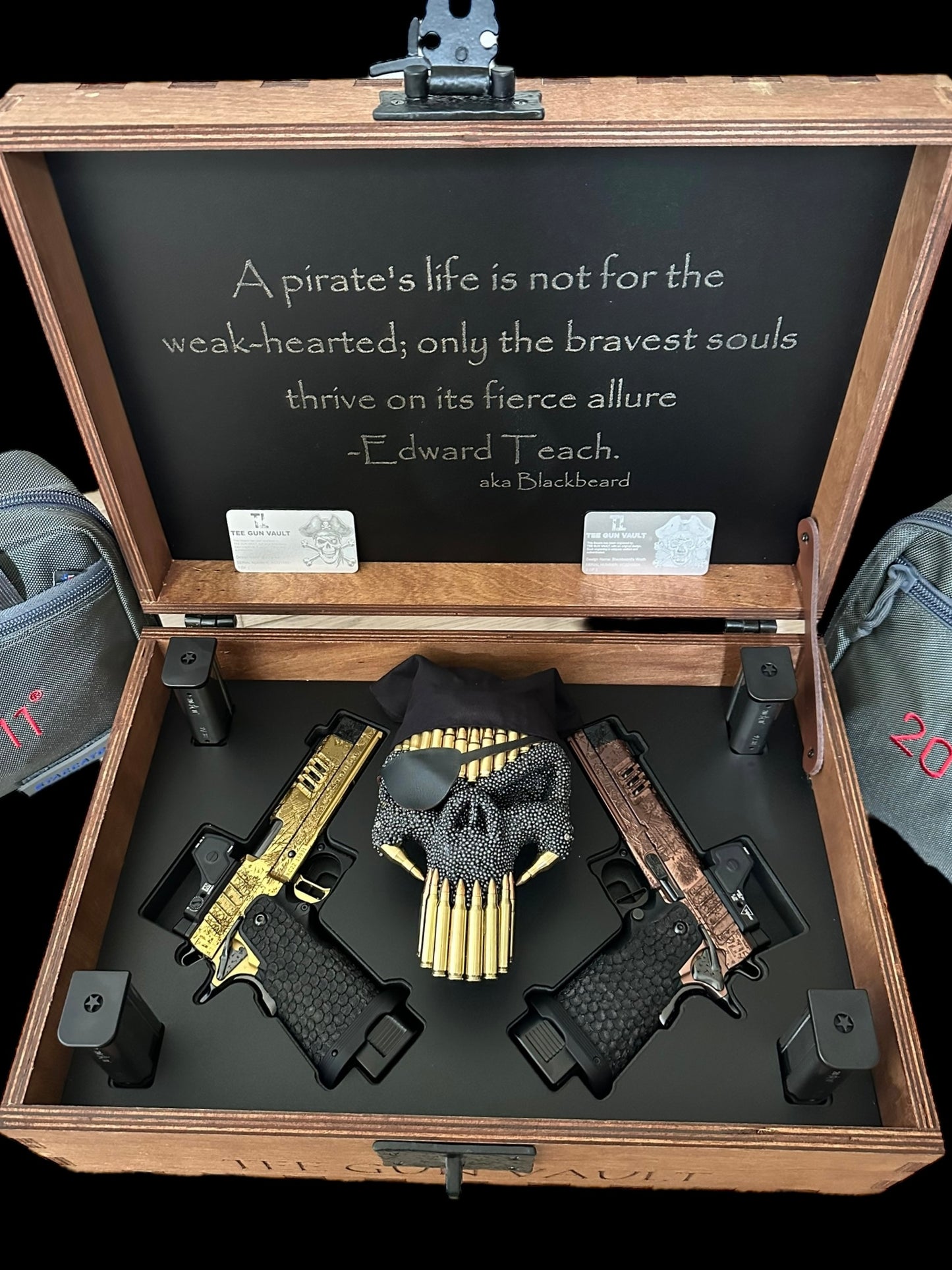 STACCATO CUSTOM XC “PIRATE’S ISLAND”; CUSTOM 1 OF 1 ART SET COLLECTOR’S EDITION