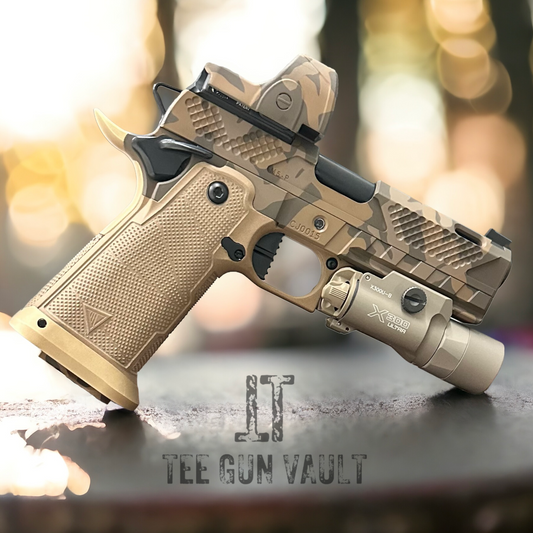 COMBAT PRECISION 2011 M5-P PORTED 4.25” 1 OF 1 CUSTOM WITH SRO & X300 9MM