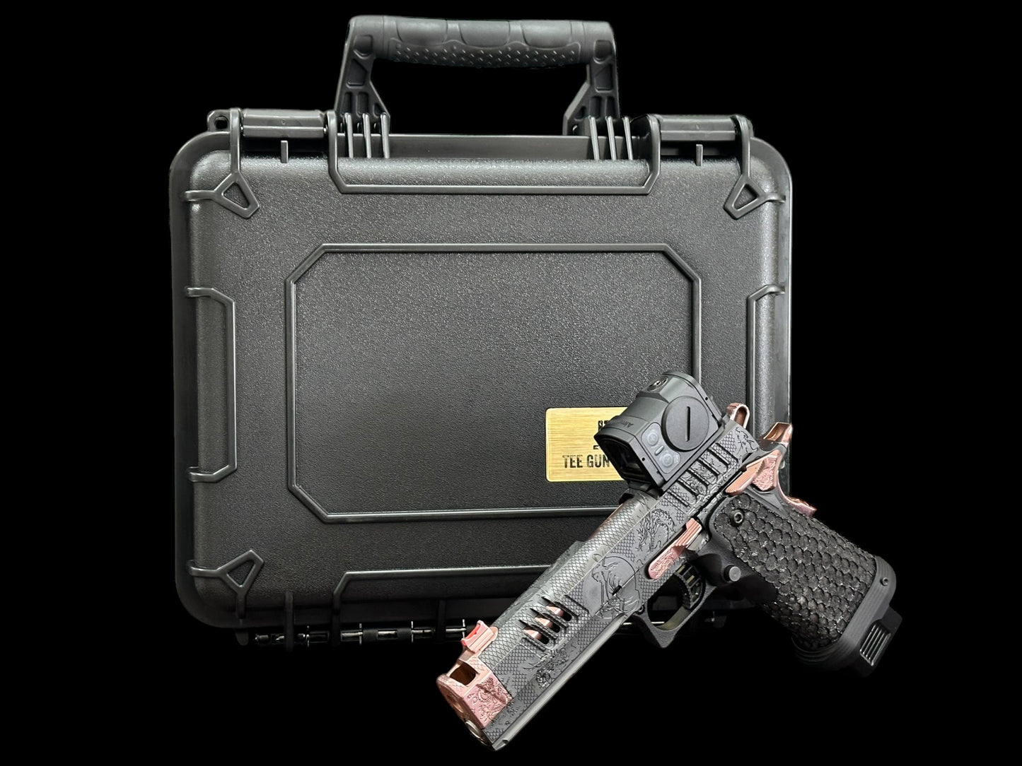 CUSTOM STACCATO XC “LAST SAMURAI” EDITION BLACK/ROSE GOLD 1 OF 1 DLC/PVD FINISH