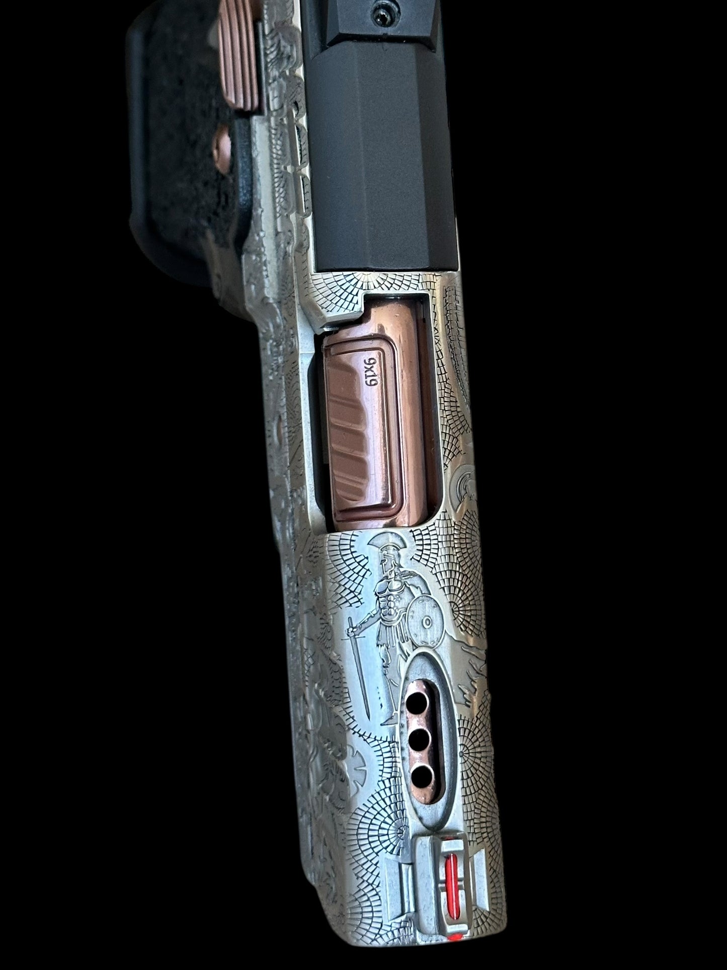 STACCATO CUSTOM CS 3.5” PORTED “SPARTANS” ENGRAVED PVD FINISH