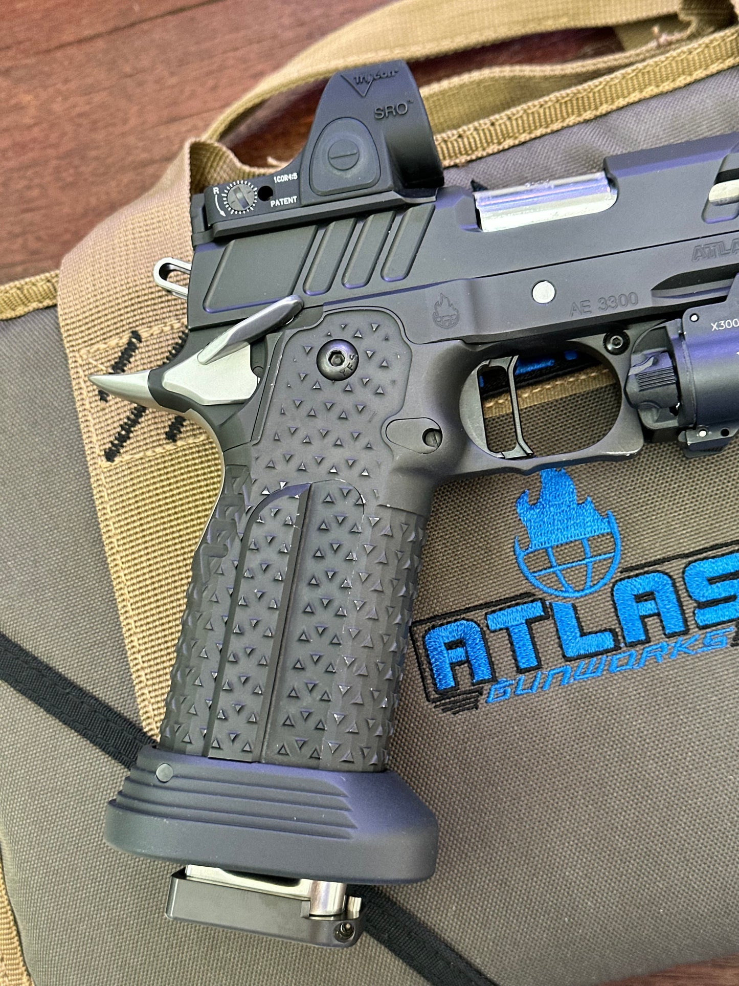 ATLAS GUNWORKS ARTEMIS PERFECT ZERO SRO & X300 9MM (PRE OWNED)