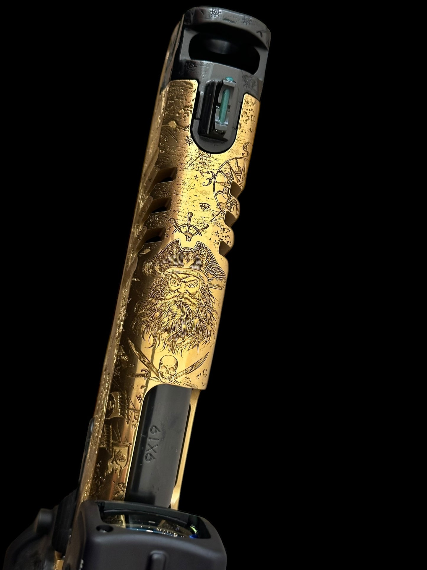STACCATO CUSTOM XC “PIRATE’S ISLAND”; CUSTOM 1 OF 1 ART SET COLLECTOR’S EDITION
