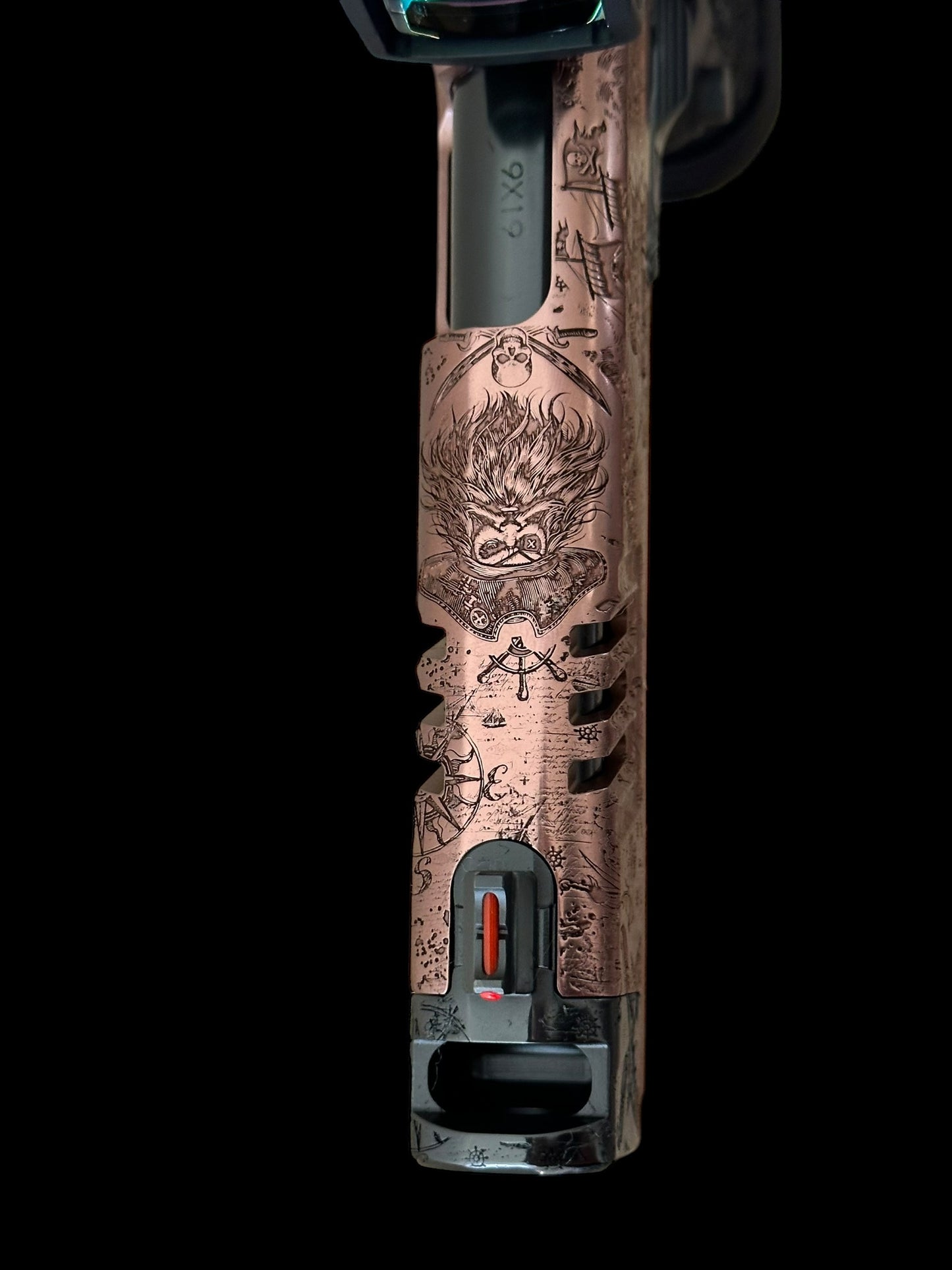 STACCATO CUSTOM XC “PIRATE’S ISLAND”; CUSTOM 1 OF 1 ART SET COLLECTOR’S EDITION