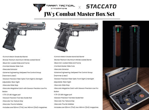 TARAN TACTICAL X STACCATO JW3 COMBAT MASTER BOX SET