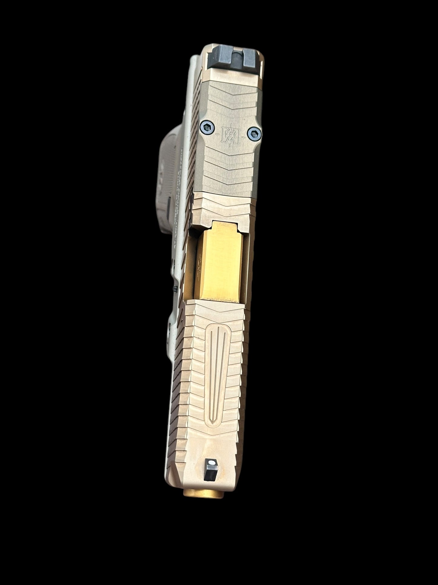 MATRIX ARMS MX19 FDE ALUMINUM FRAME GOLD BARREL