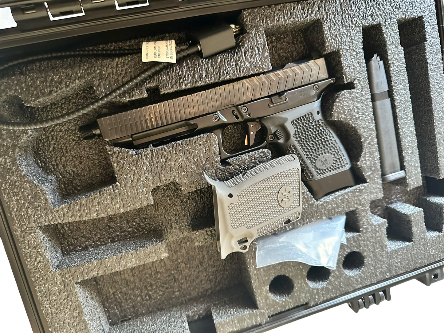 MATRIX ARMS MXI INVITCUS PISTOL, Blackout finish 9mm Optic ready