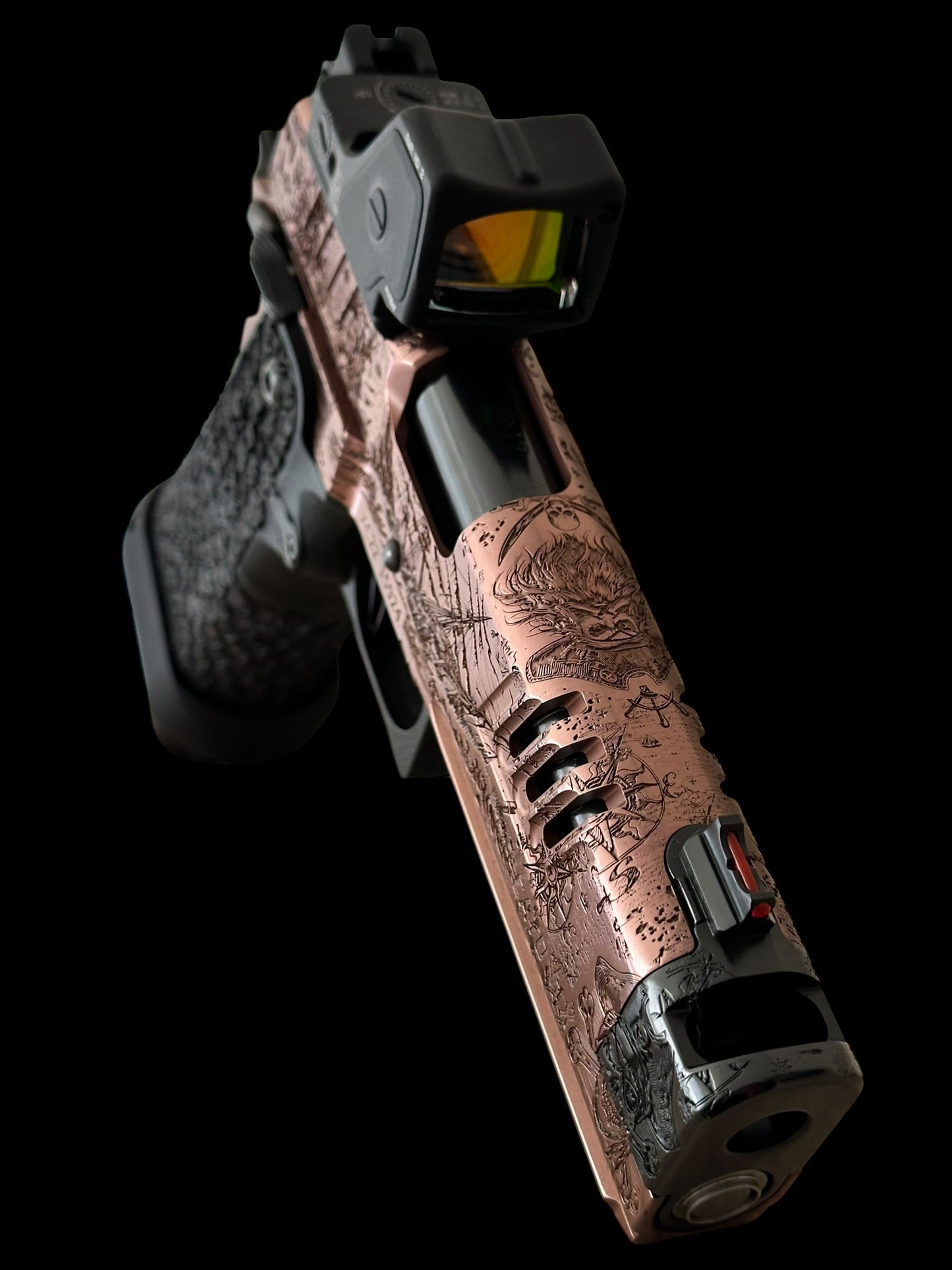 STACCATO CUSTOM XC “PIRATE’S ISLAND”; CUSTOM 1 OF 1 ART SET COLLECTOR’S EDITION