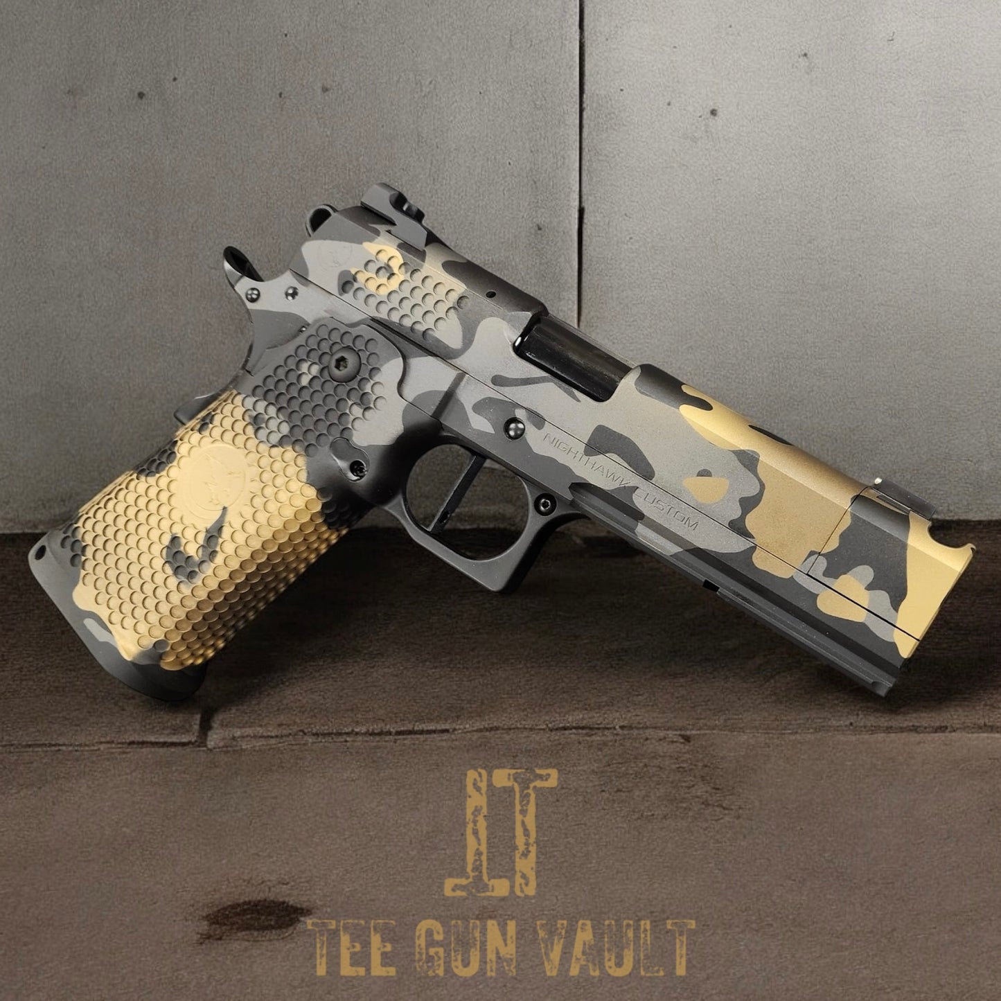 NIGHTHAWK CUSTOM TRS COMP HALO FINISH DOUBLE STACK 9MM