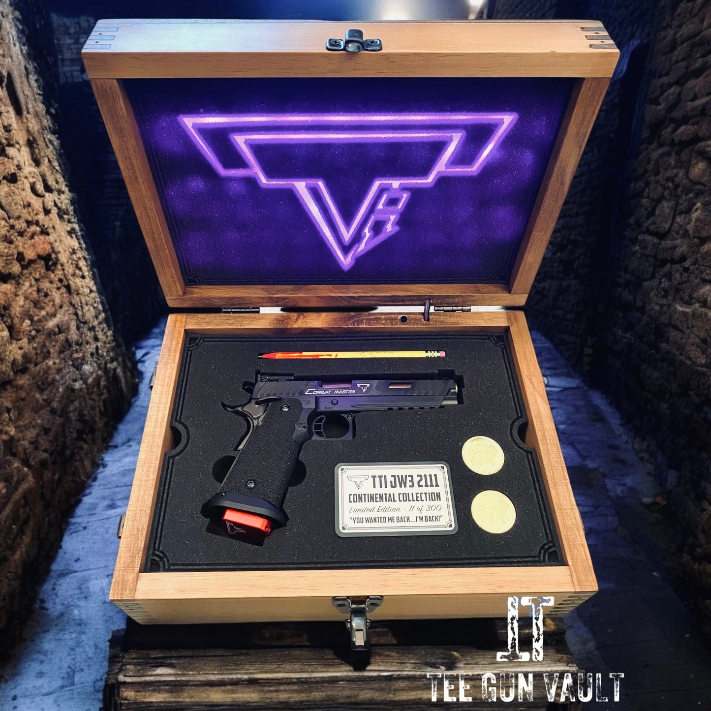 TARAN TACTICAL JW3 COMBAT MASTER LIMITED EDITION 1/300 SET SERIAL NUMBER 11 !!!