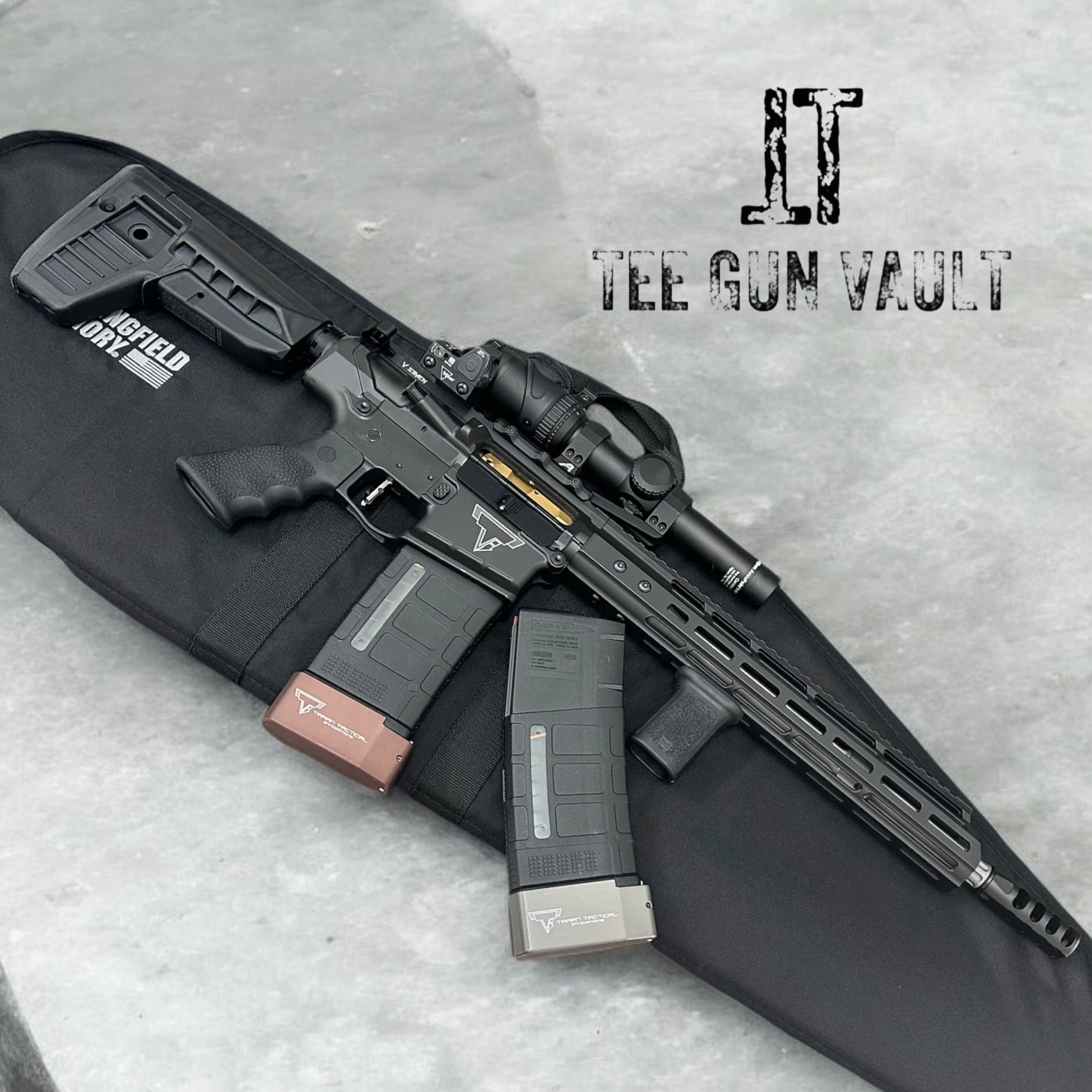 TTI &amp; V7 Weapon Systems 14.5&rdquo; HARBINGER 308 RIFLE john wick (pre 