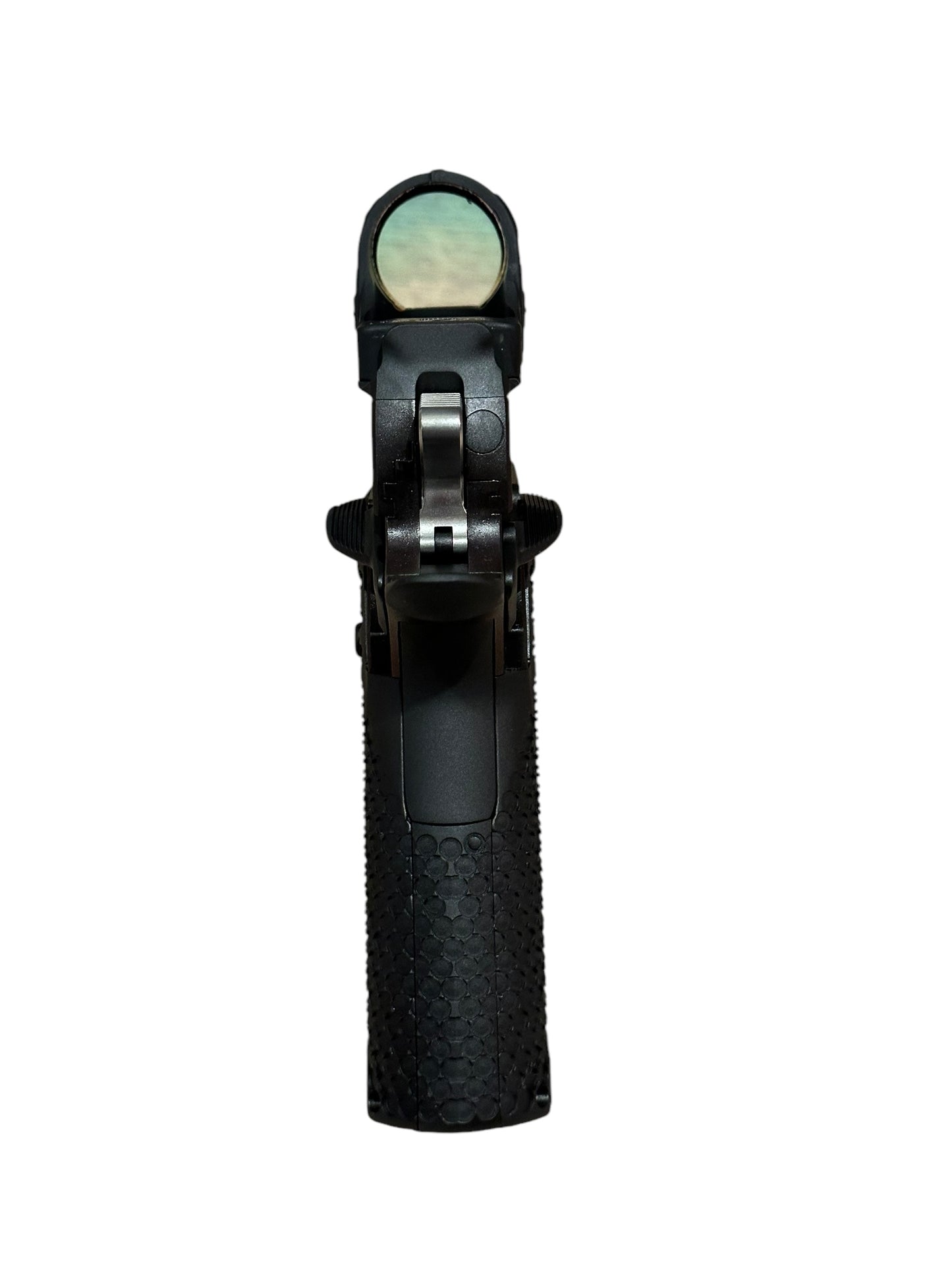 COMBAT PRECISION M5-P COMMANDER 9mm WITH SRO 2.5 MOA POLISHED FLATS