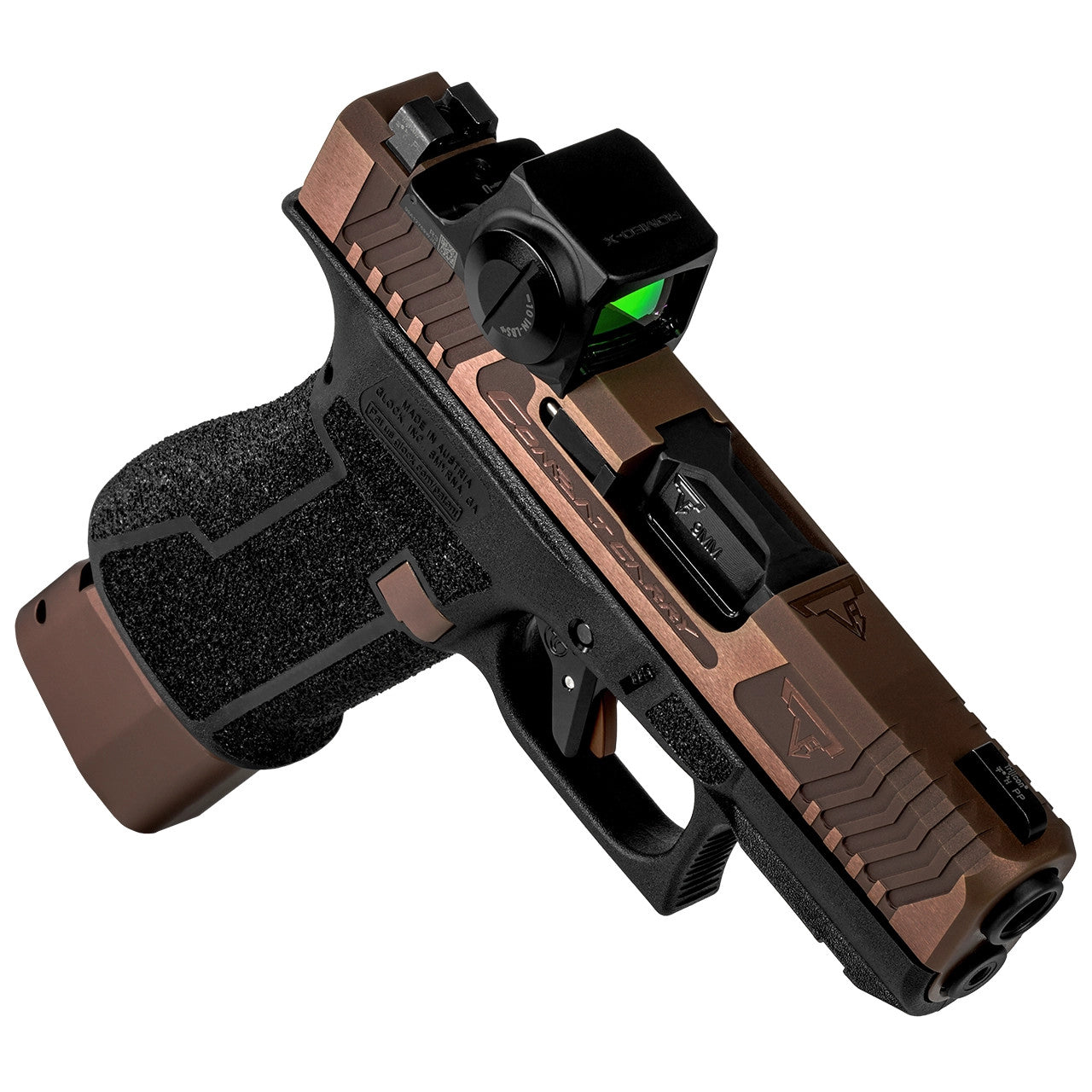 TARAN TACTICAL GLOCK 43X COPPERHEAD Combat Carry with optic