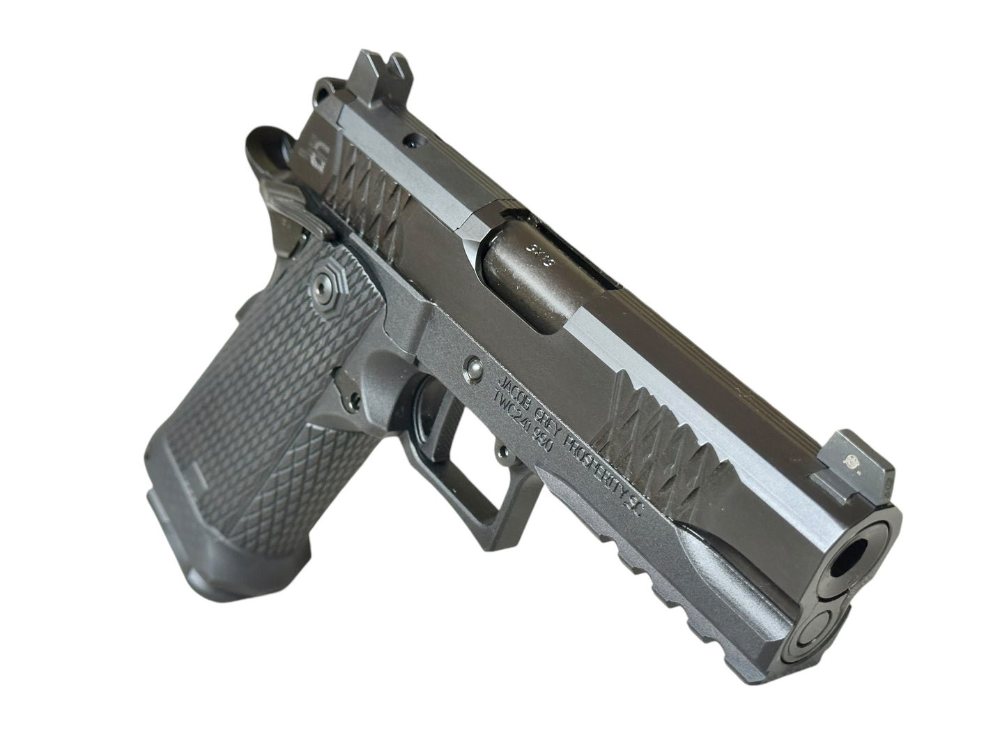 JACOB GREY FIREARMS TWC BLACK 4.25" 2 (17RD) MAGS