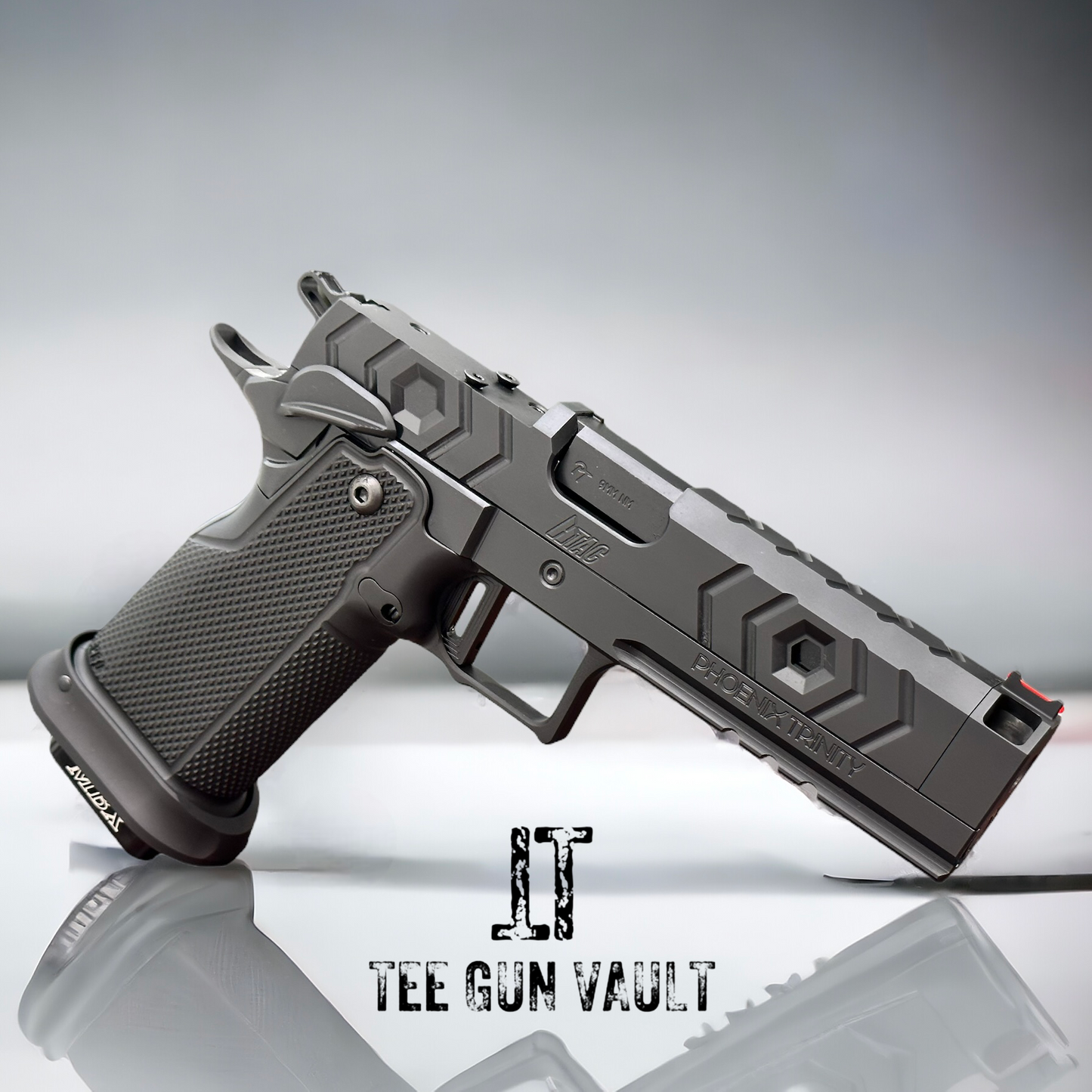 PHOENIX TRINITY 2011 H-TAC BLACKOUT WITH PRO GRIPS 9MM