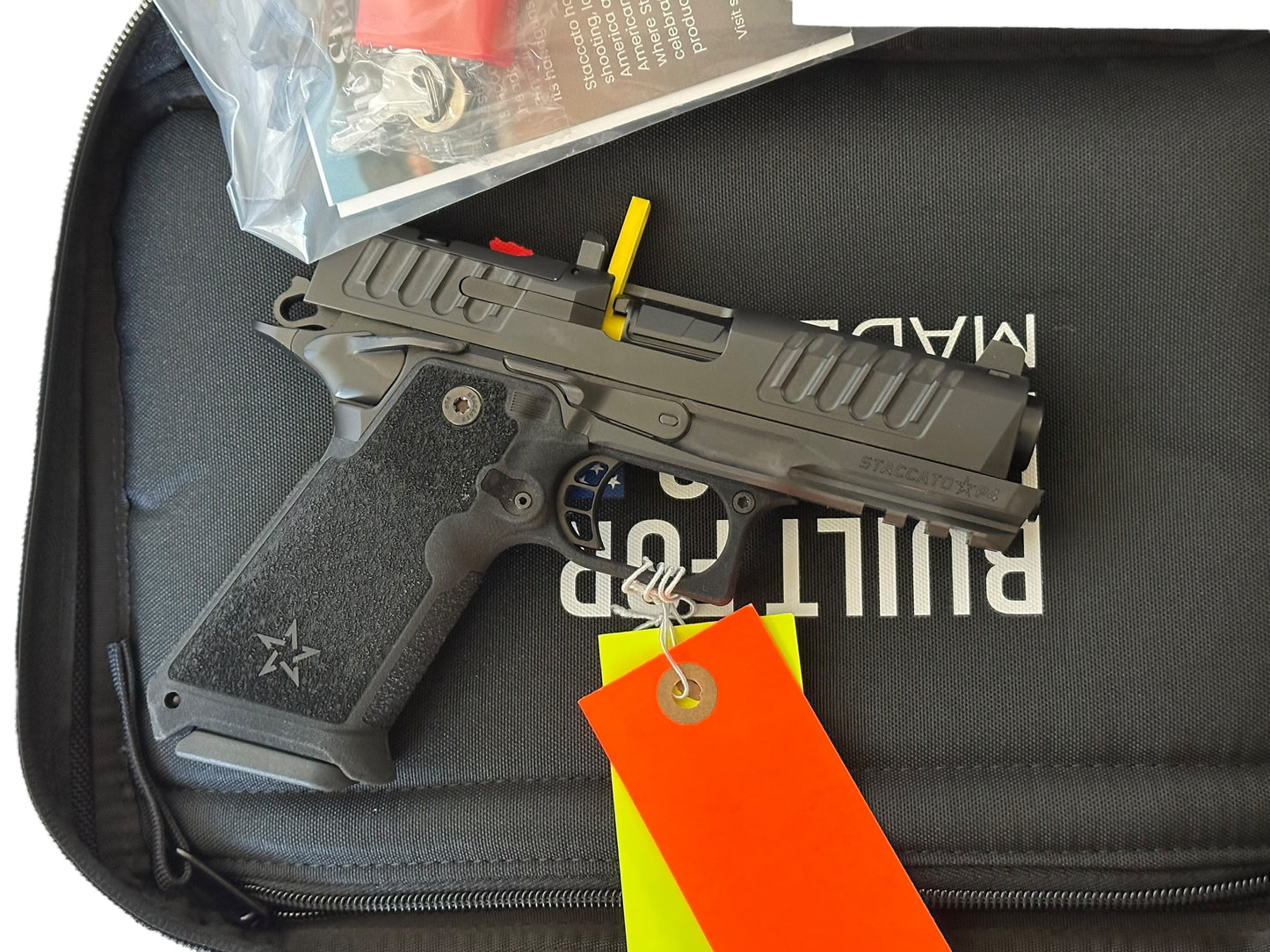 STACCATO P4 HD PACKAGE 2 OPTIC READY 9MM WITH 3 MAGS