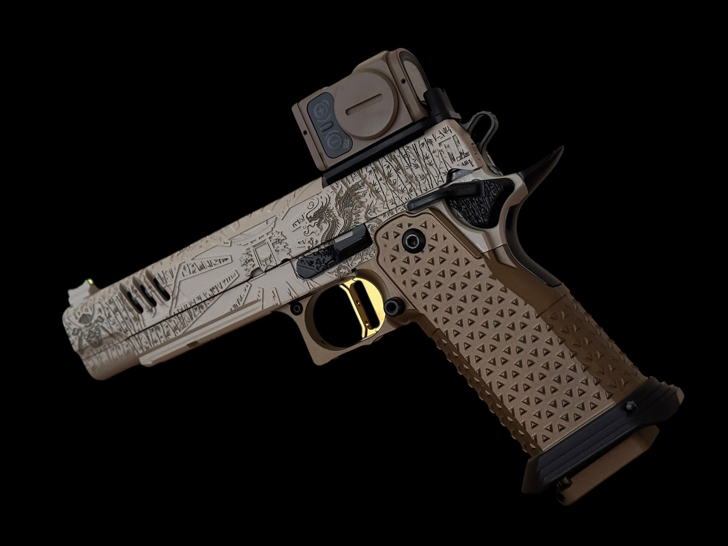 STACCATO CUSTOM XL “IMMORTALS” THEME WITH ATLAS METAL GRIPS ACRO P2 & MODLITE