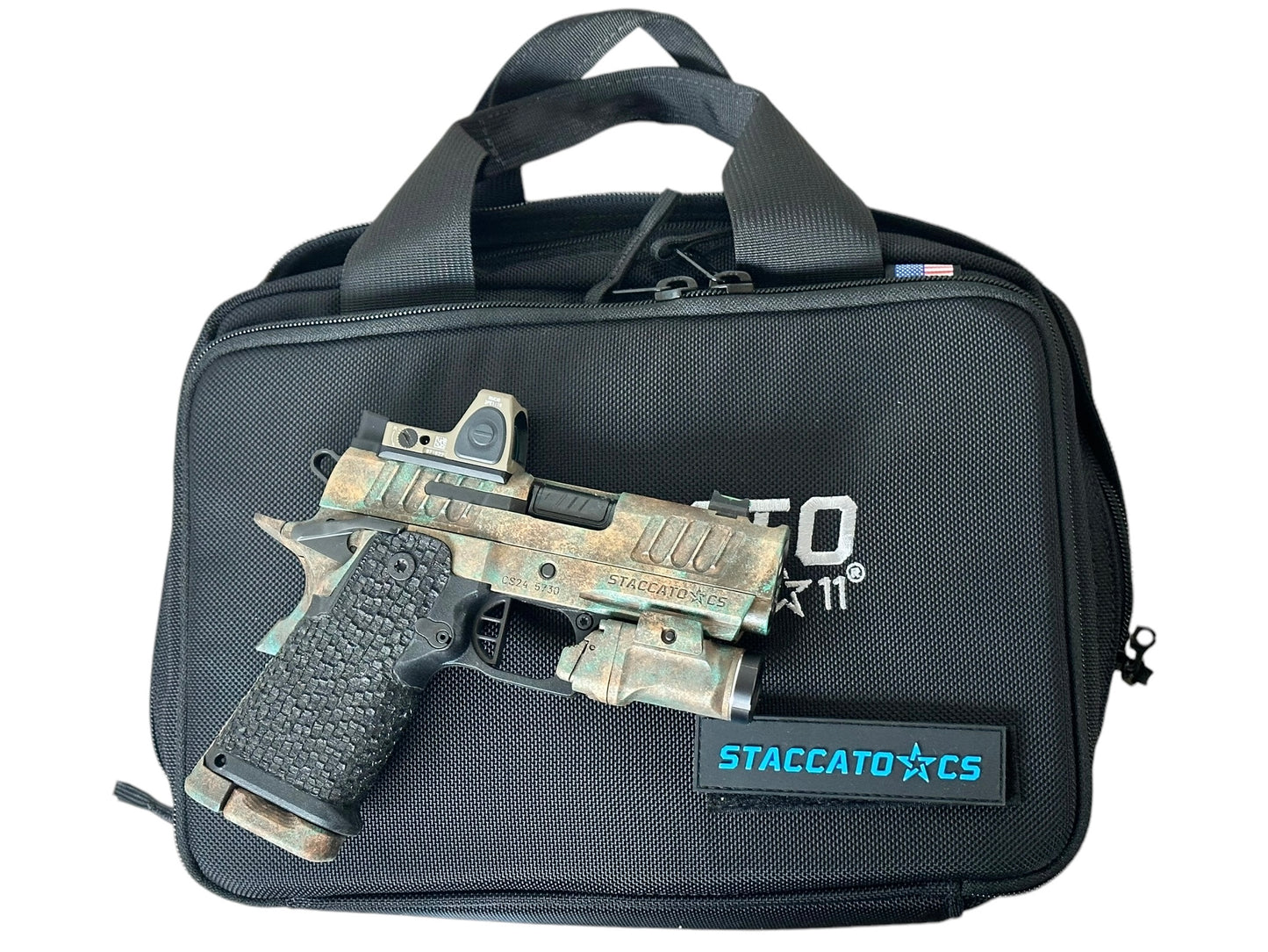 STACCATO CUSTOM CS "SUNKEN SHIP" PORTED TRIJICON RMR & TLR7