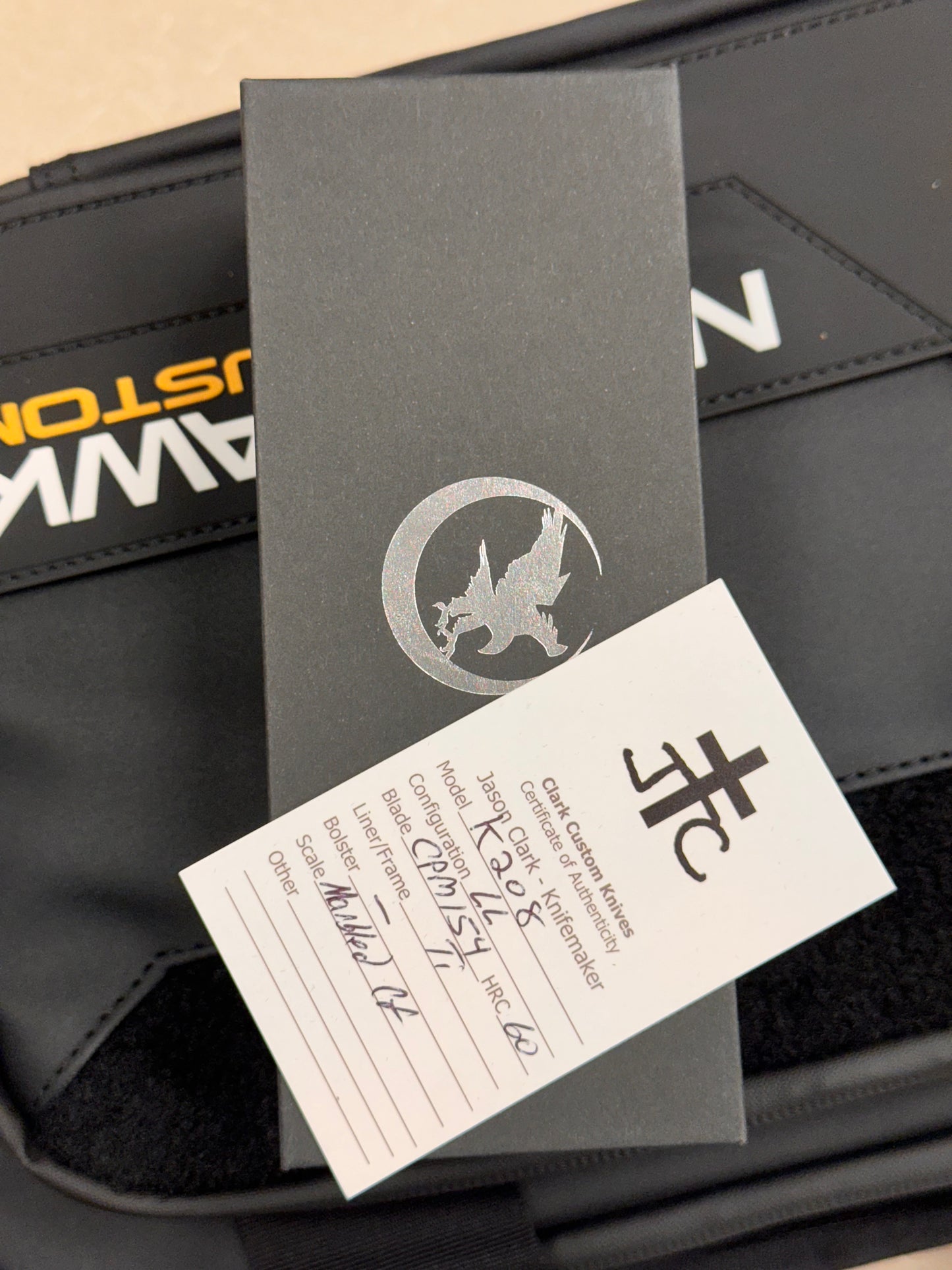 NIGHTHAWK CUSTOM TRS COMMANDER “ICEMAN” SAND HAWK SERRATED OPTIC CUT DOUBLE STACK