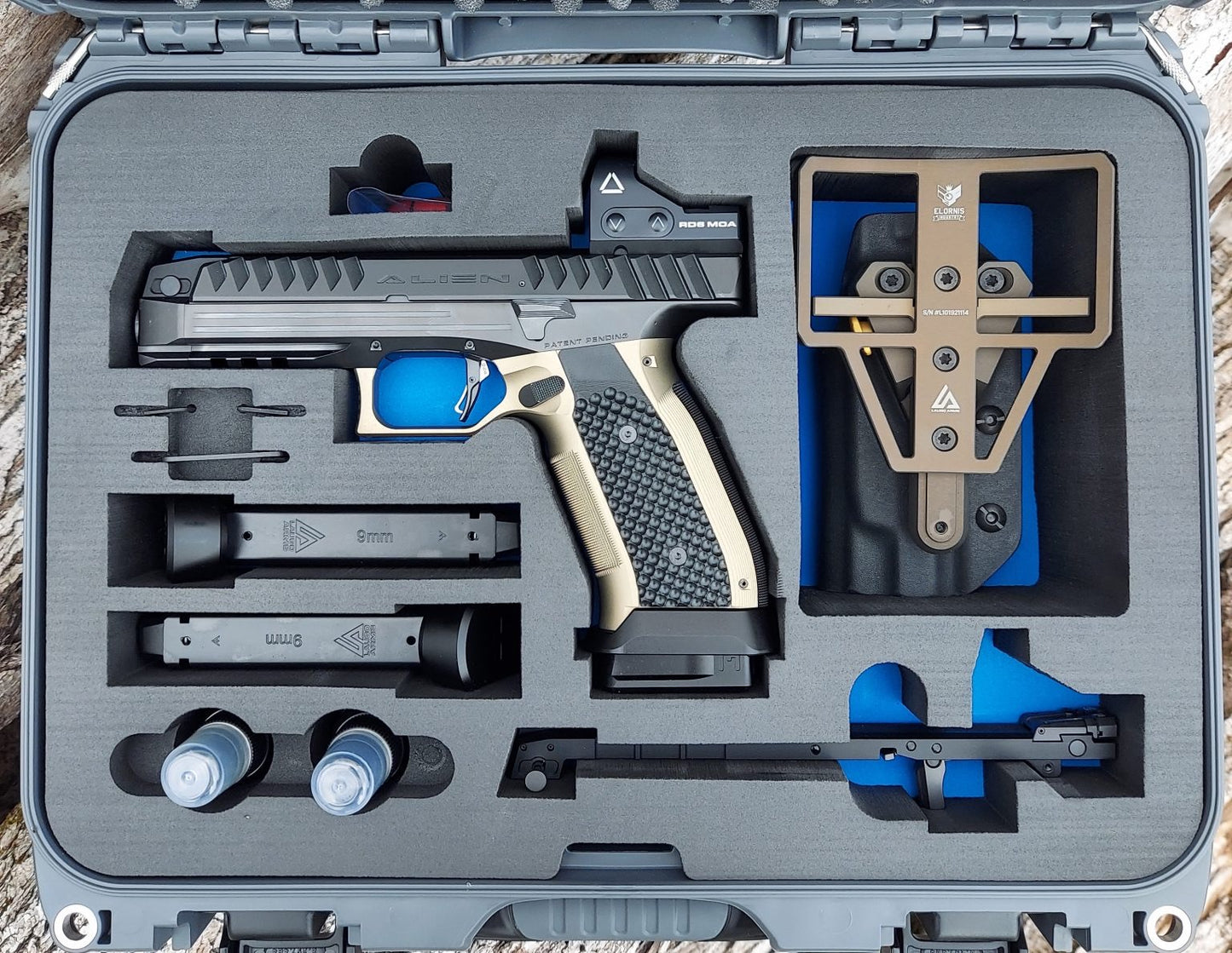 LAUGO ARMS ALIEN FULL KIT THREADED BARREL 9MM FACTORY NEW SEALED IN THE BOX