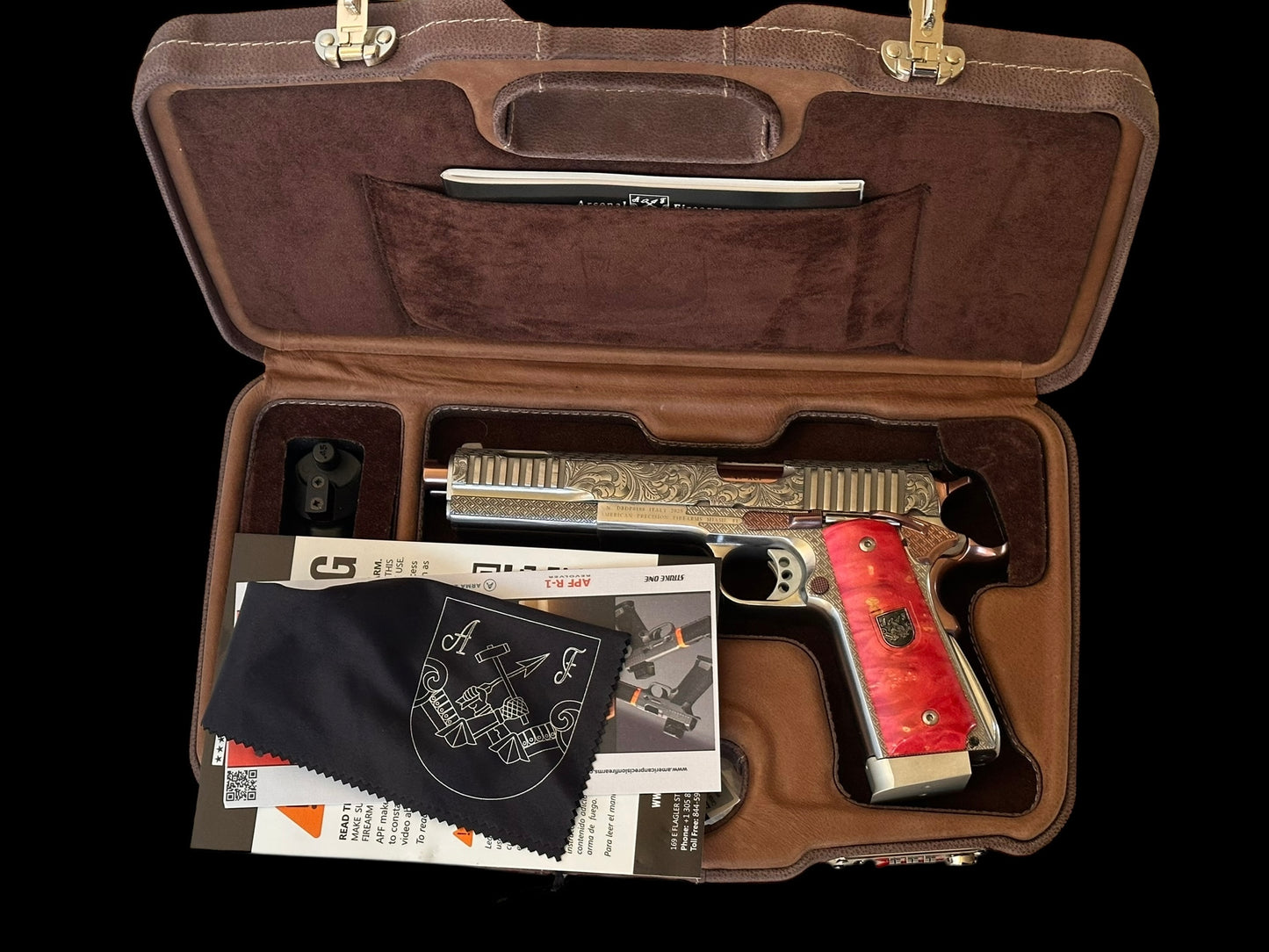 ARSENAL 1911 DOUBLE BARREL “PRISMATIC DUELLER” APF .45 ACP 1 OF 1
