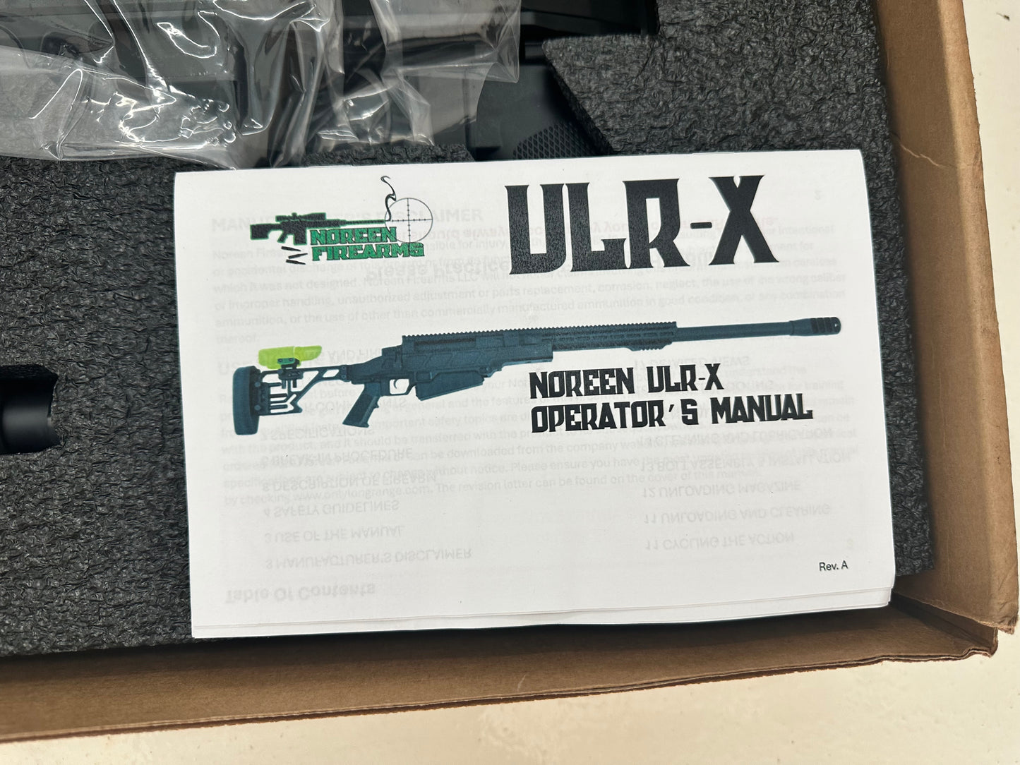 NOREEN FIREARMS ULR X 5 ROUND MAG .50 BMG