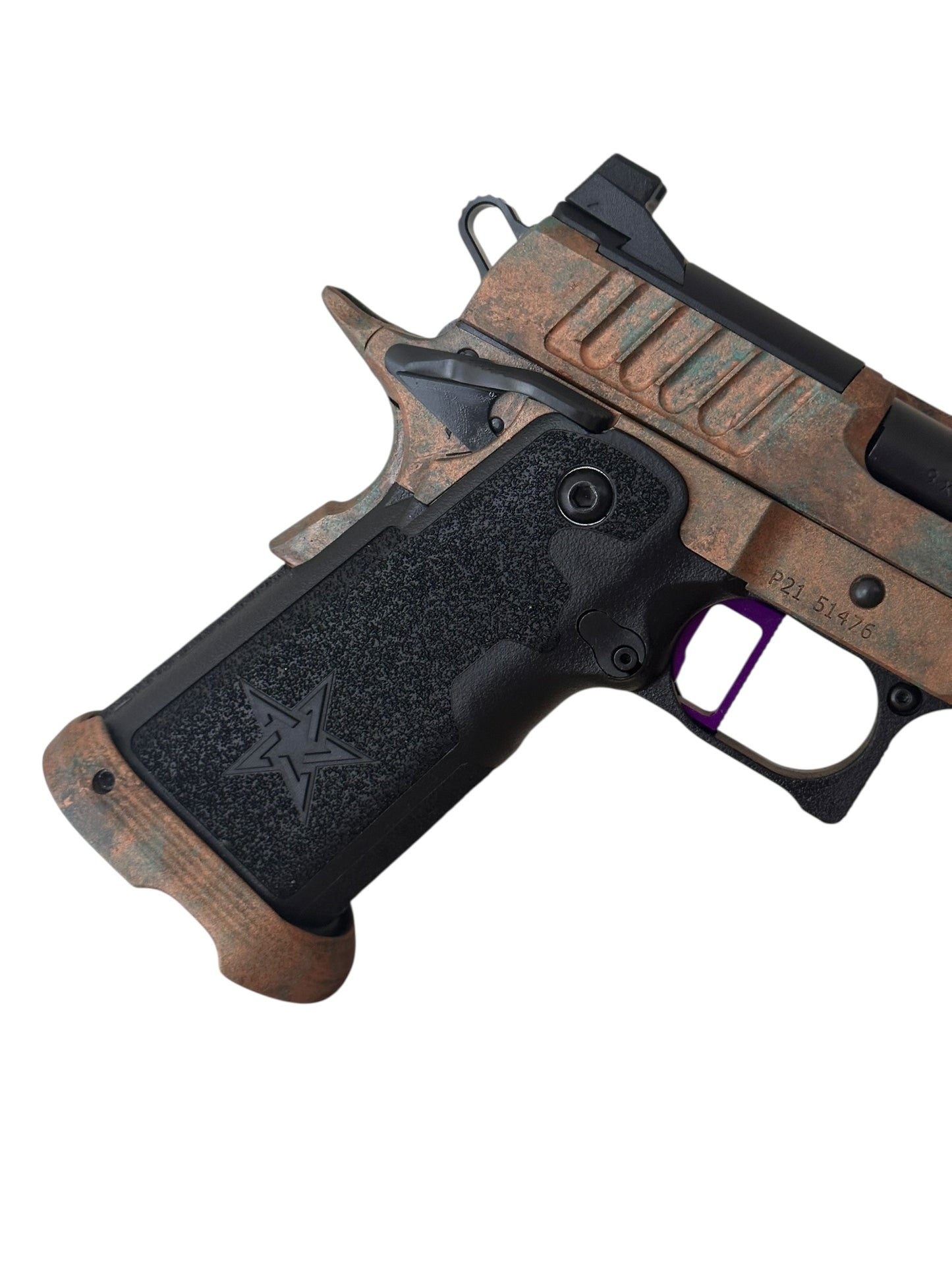 STACCATO CUSTOM P PORTED BARREL LIMITED EDITION "SUNKEN SHIP" WITH INFINITY TRIGGER