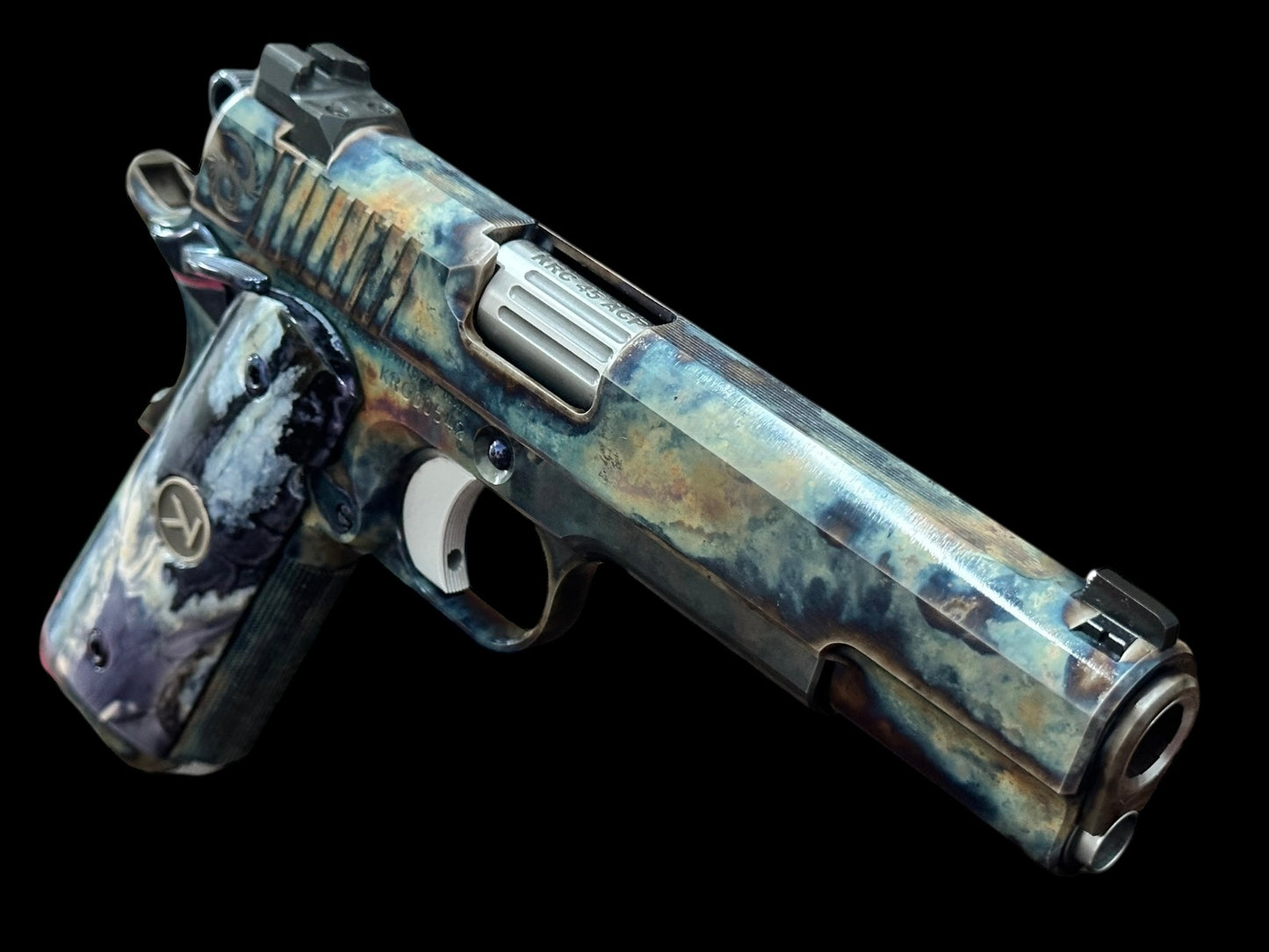 KINGS RIVER CUSTOM 1911 FCC LEVEL II FULL COLOR CASE HARDENED .45 ACP