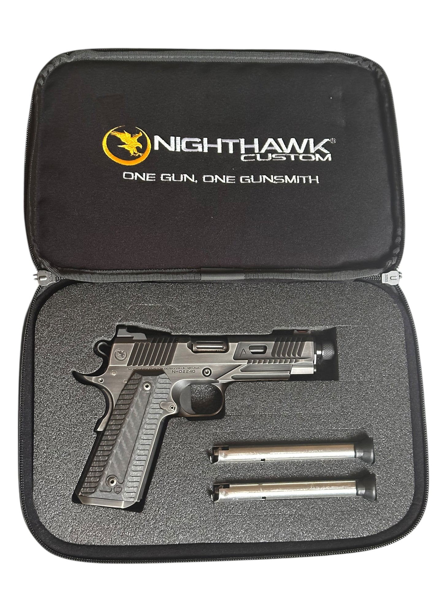 NIGHTHAWK CUSTOM AGENT 2 COMMANDER RECON SMOKED NITRIDE (OPTIC NOT INCLUDED) 9MM