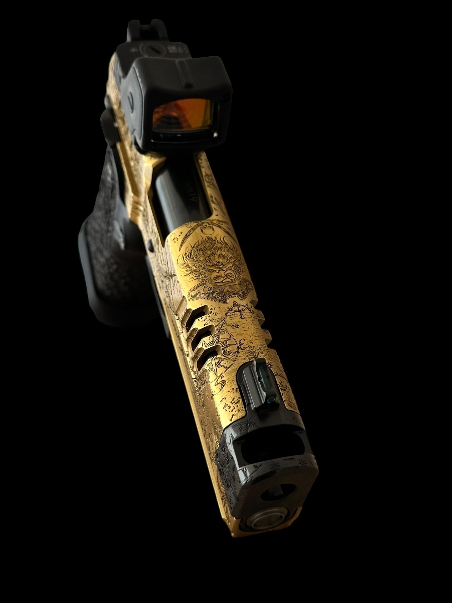 STACCATO CUSTOM XC “PIRATE’S ISLAND”; CUSTOM 1 OF 1 ART SET COLLECTOR’S EDITION