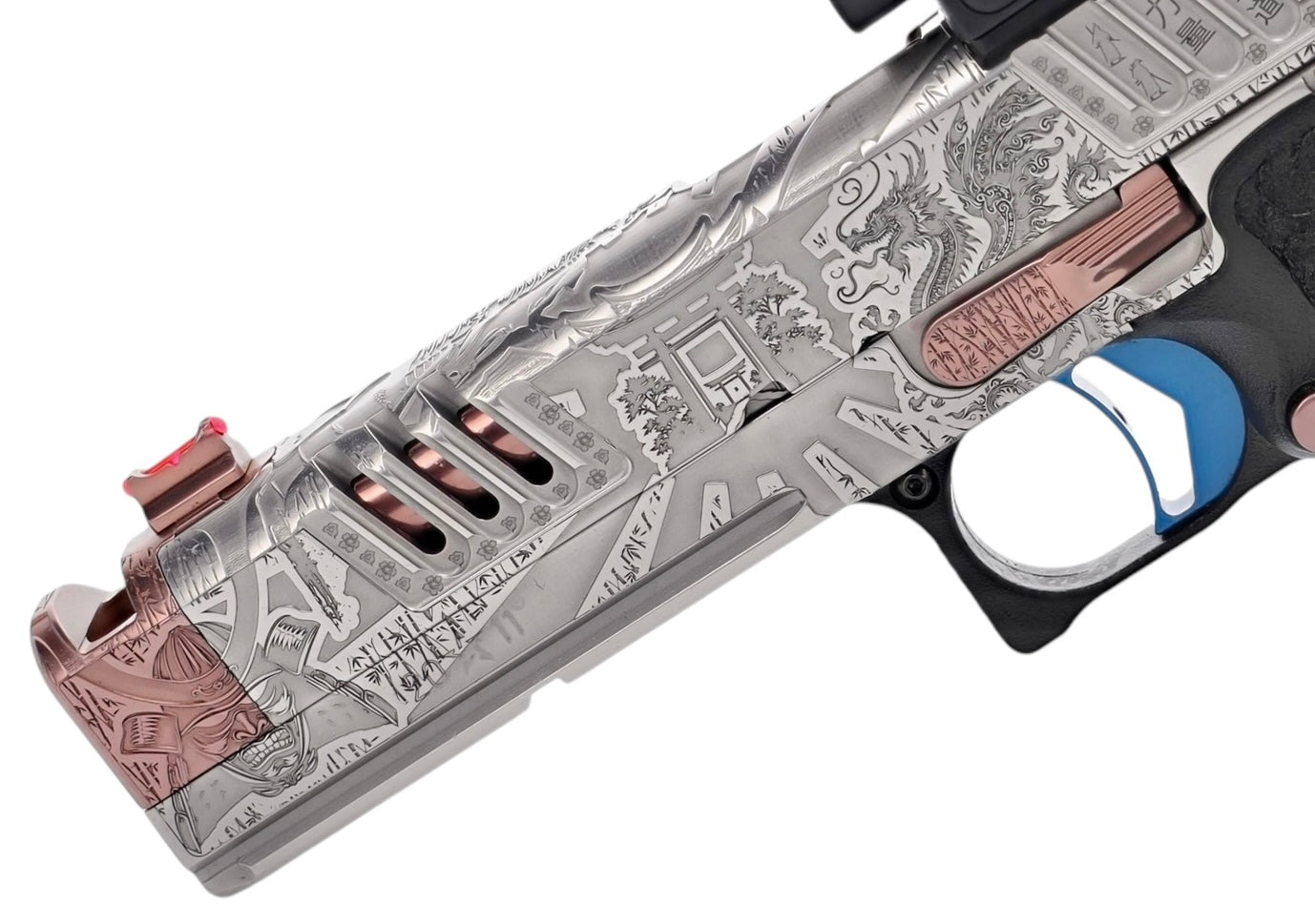 STACCATO CUSTOM XC “IMMORTALS” ENGRAVED IN SILVER/ROSE GOLD PVD FINISH WITH SRO