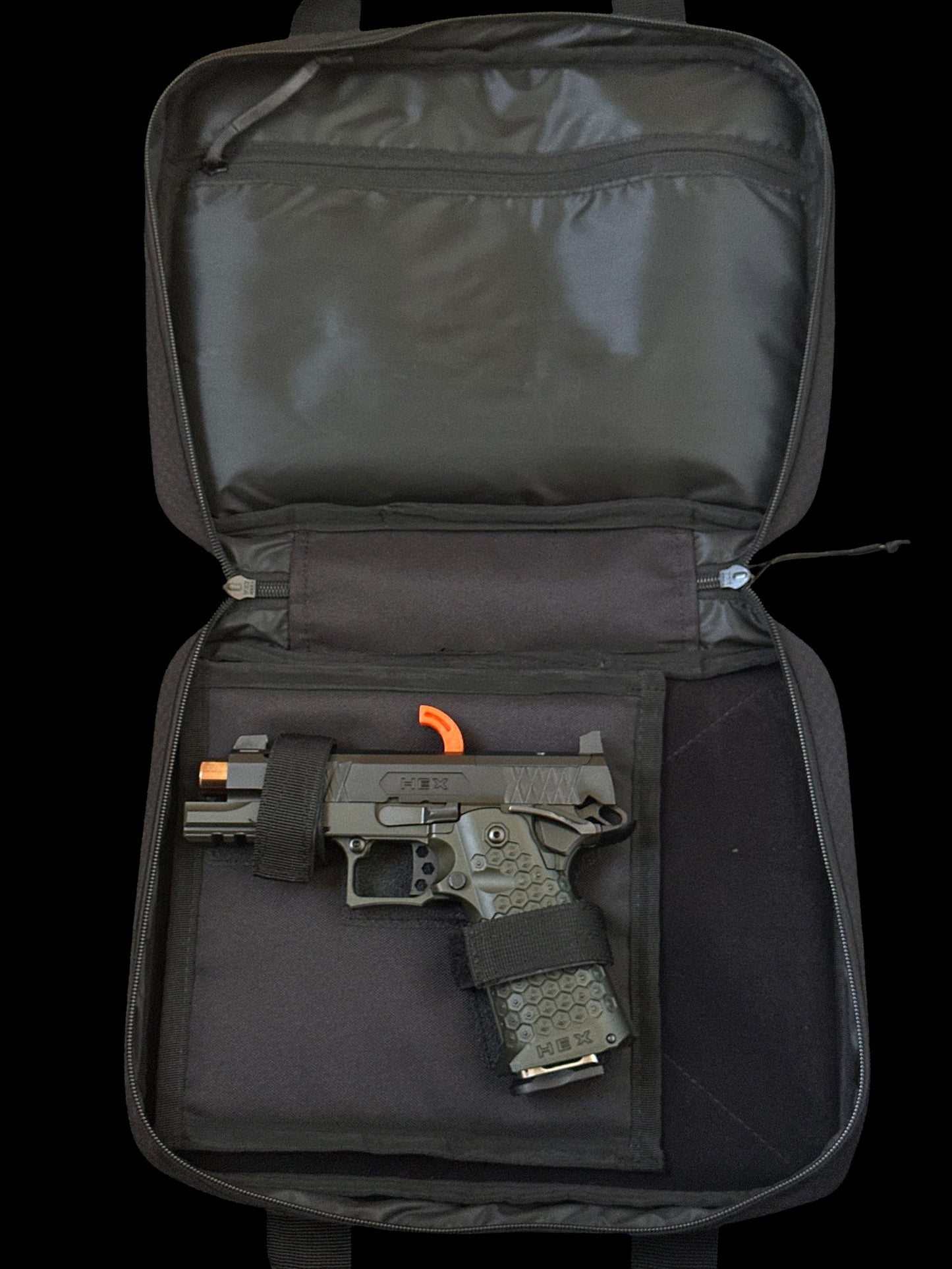 JACOB GREY TWC HEX PORTED 9MM 4.25” ROSE GOLD PVD BARREL