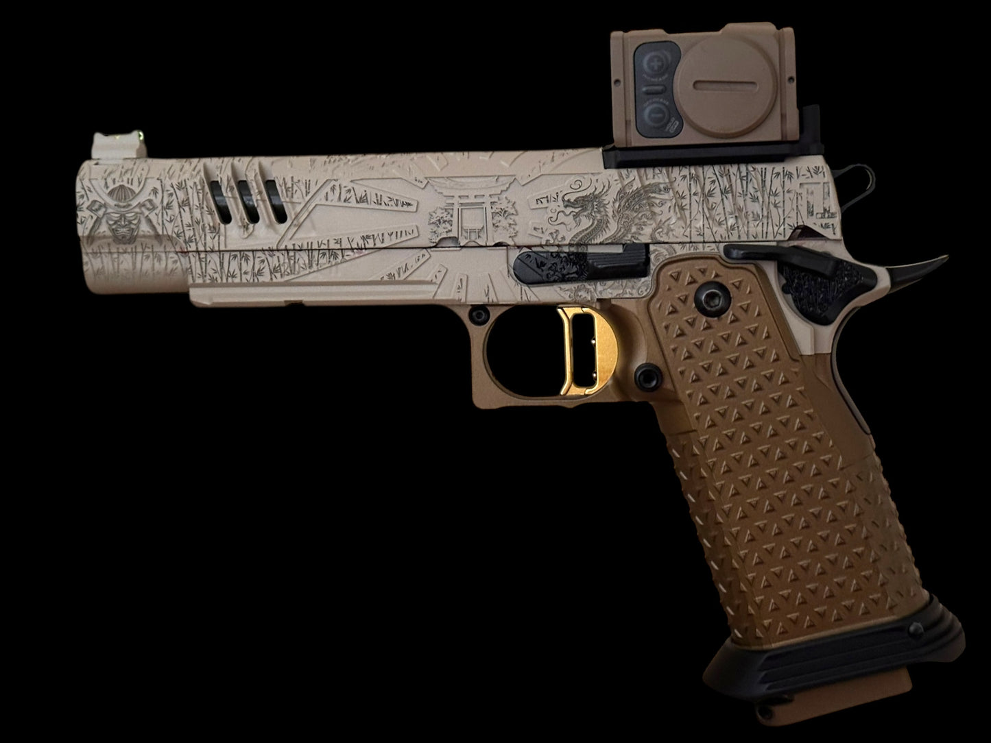 STACCATO CUSTOM XL “IMMORTALS” THEME WITH ATLAS METAL GRIPS ACRO P2 & MODLITE