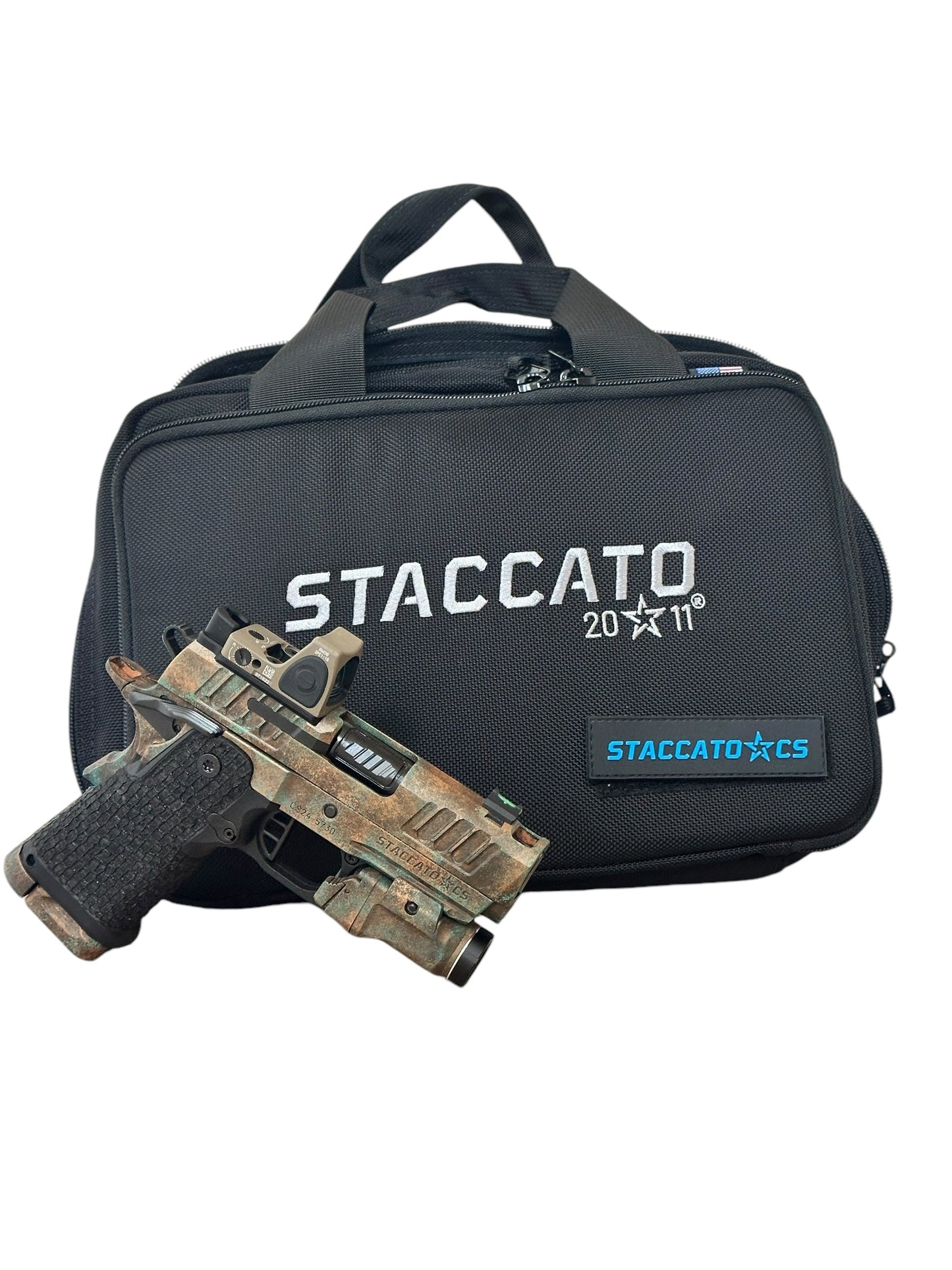 STACCATO CUSTOM CS "SUNKEN SHIP" PORTED TRIJICON RMR & TLR7