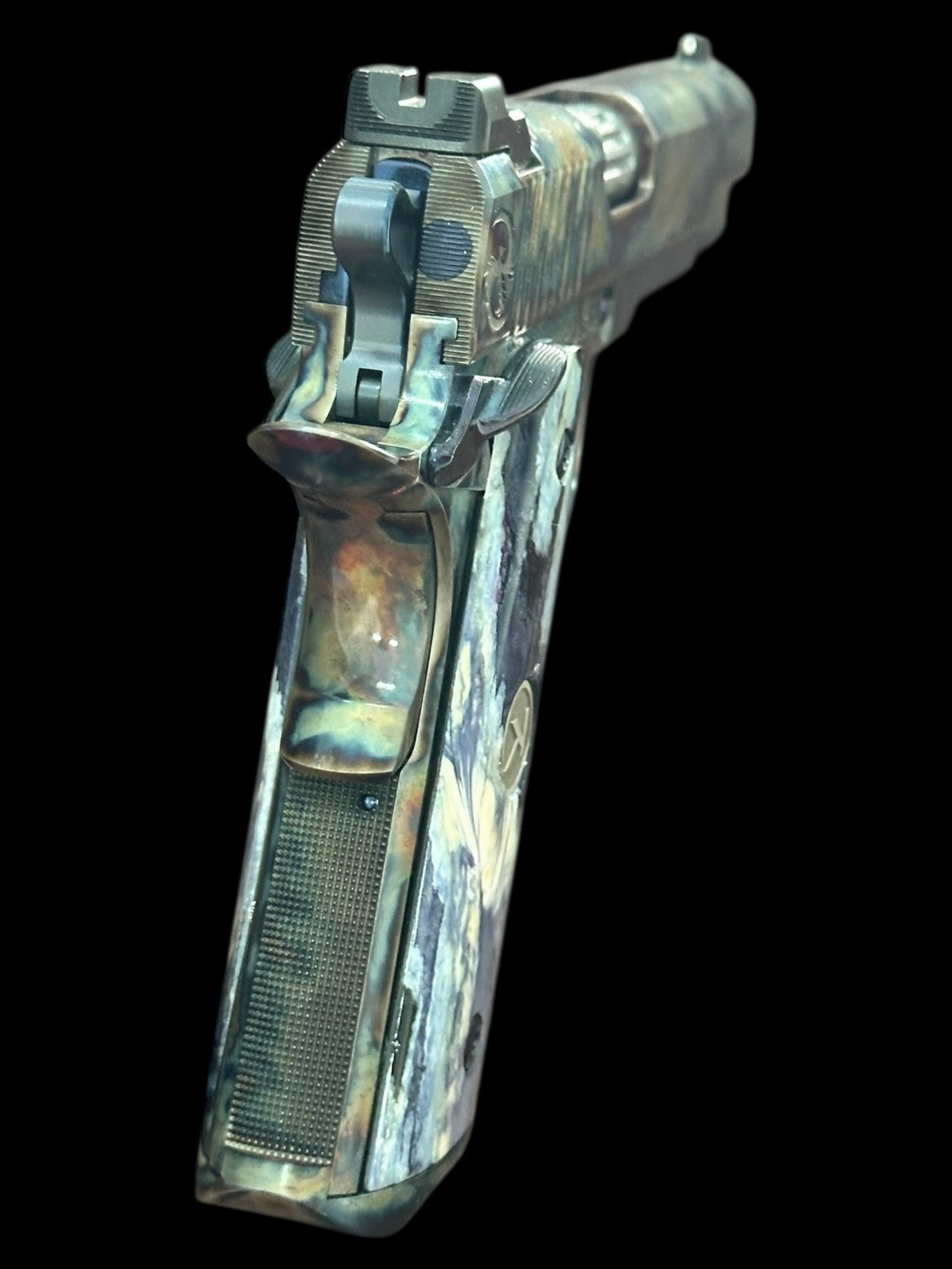 KINGS RIVER CUSTOM 1911 FCC LEVEL II FULL COLOR CASE HARDENED .45 ACP