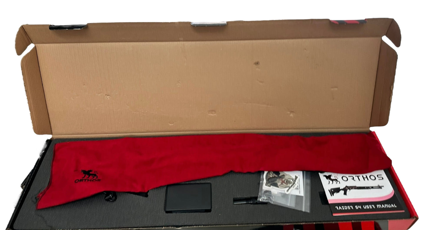 ORTHOS RAIDER S4 CAMO ELITE 18.5" 6RD WOODLAND CAMO CERAKOTE SEMI AUTO SHOTGUN 12GA