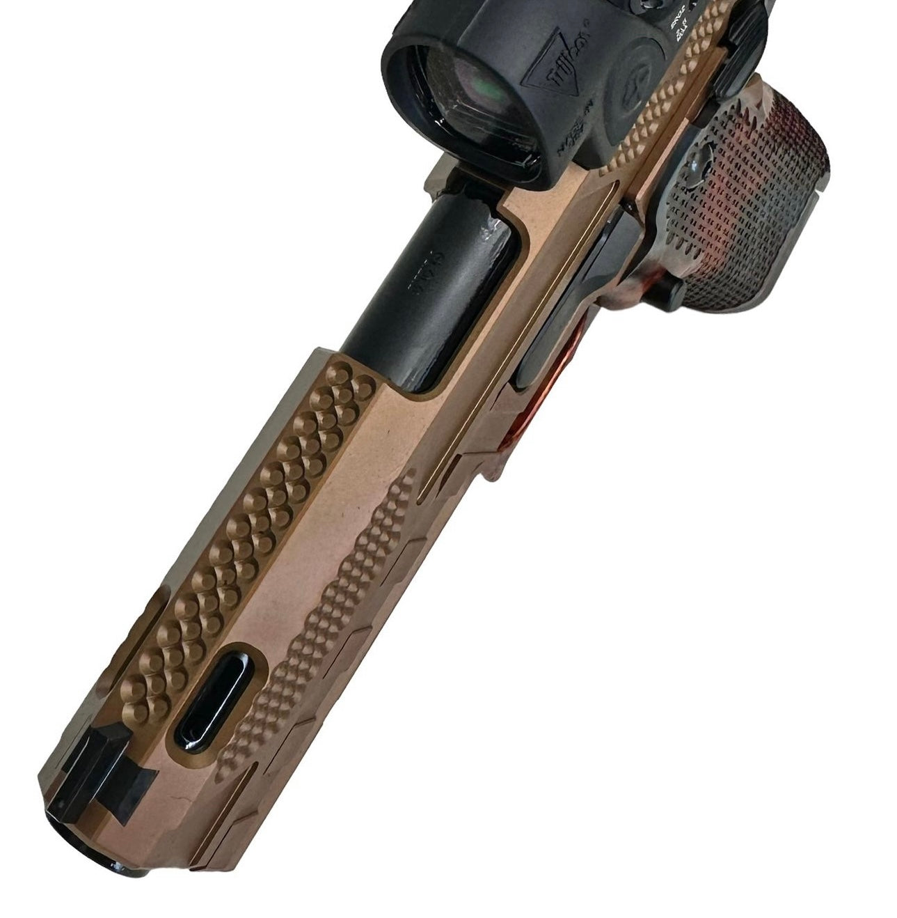 COMBAT PRECISION M5-P 2011 PORTED LIMITED EDITION 1 OF 1 BRONZE TRIJICON SRO