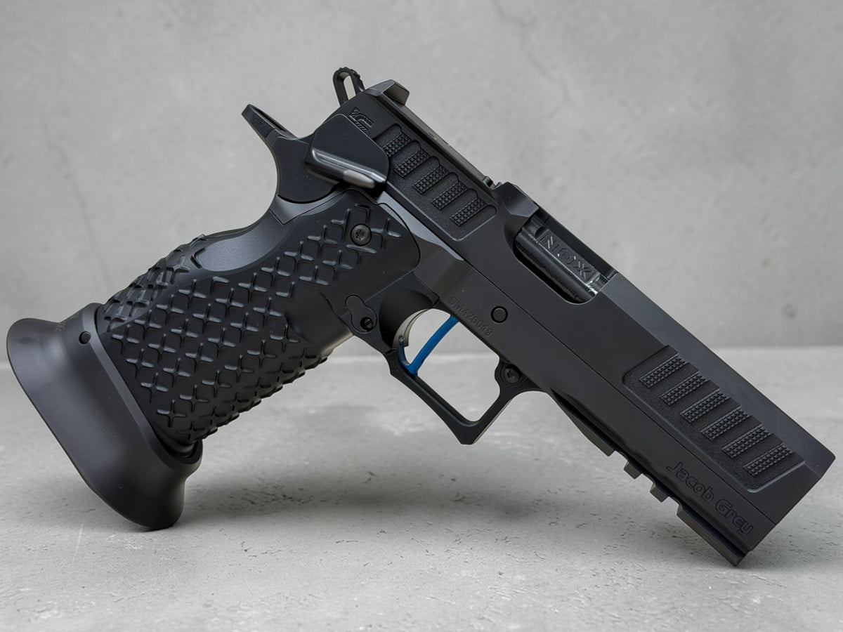 JACOB GREY NOX 9 STAGEMASTER 4.6” BLUE TRIGGER