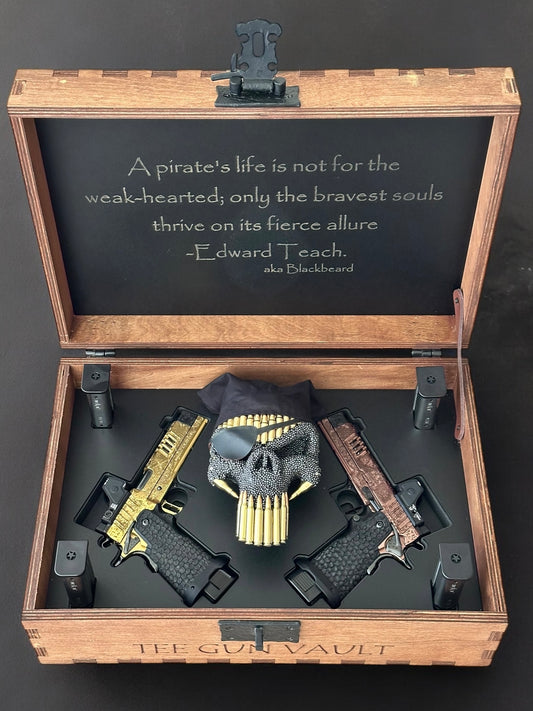 STACCATO CUSTOM XC “PIRATE’S ISLAND”; CUSTOM 1 OF 1 ART SET COLLECTOR’S EDITION