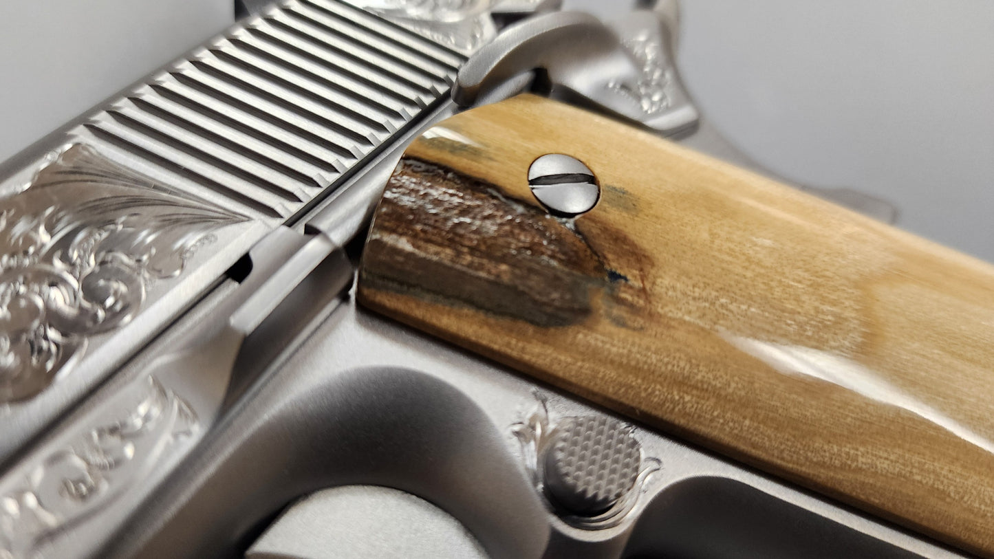 NIGHTHAWK CUSTOM VIP SILVER 5” GOVERNMENT