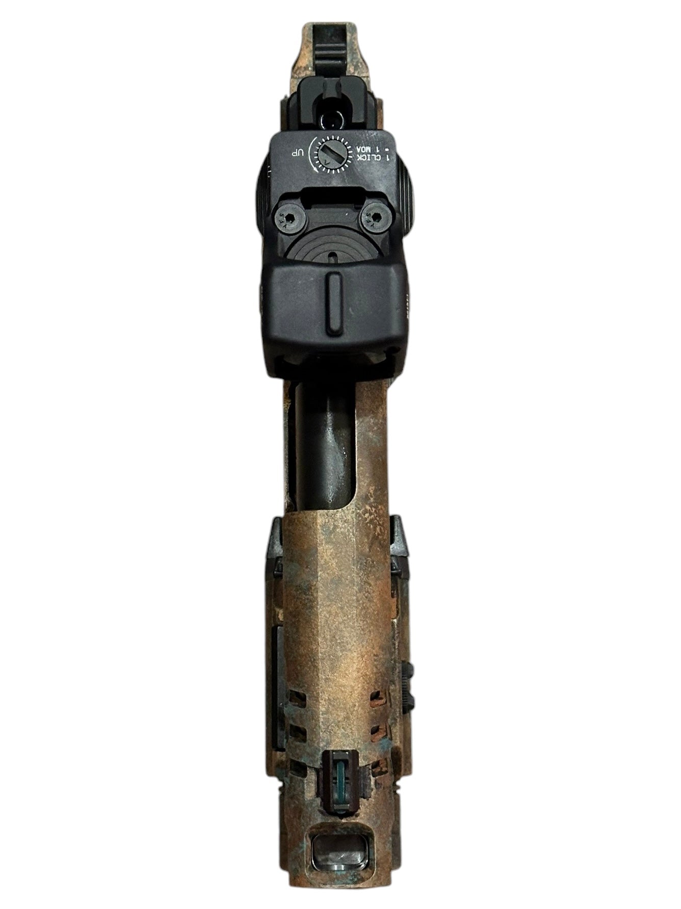 STACCATO P X SERIES FULLY CUSTOMIZED PORTED BARREL SUNKEN SHIP LIMITED EDITION WITH TRIJICON RMR HD AND FLASHLIGHT