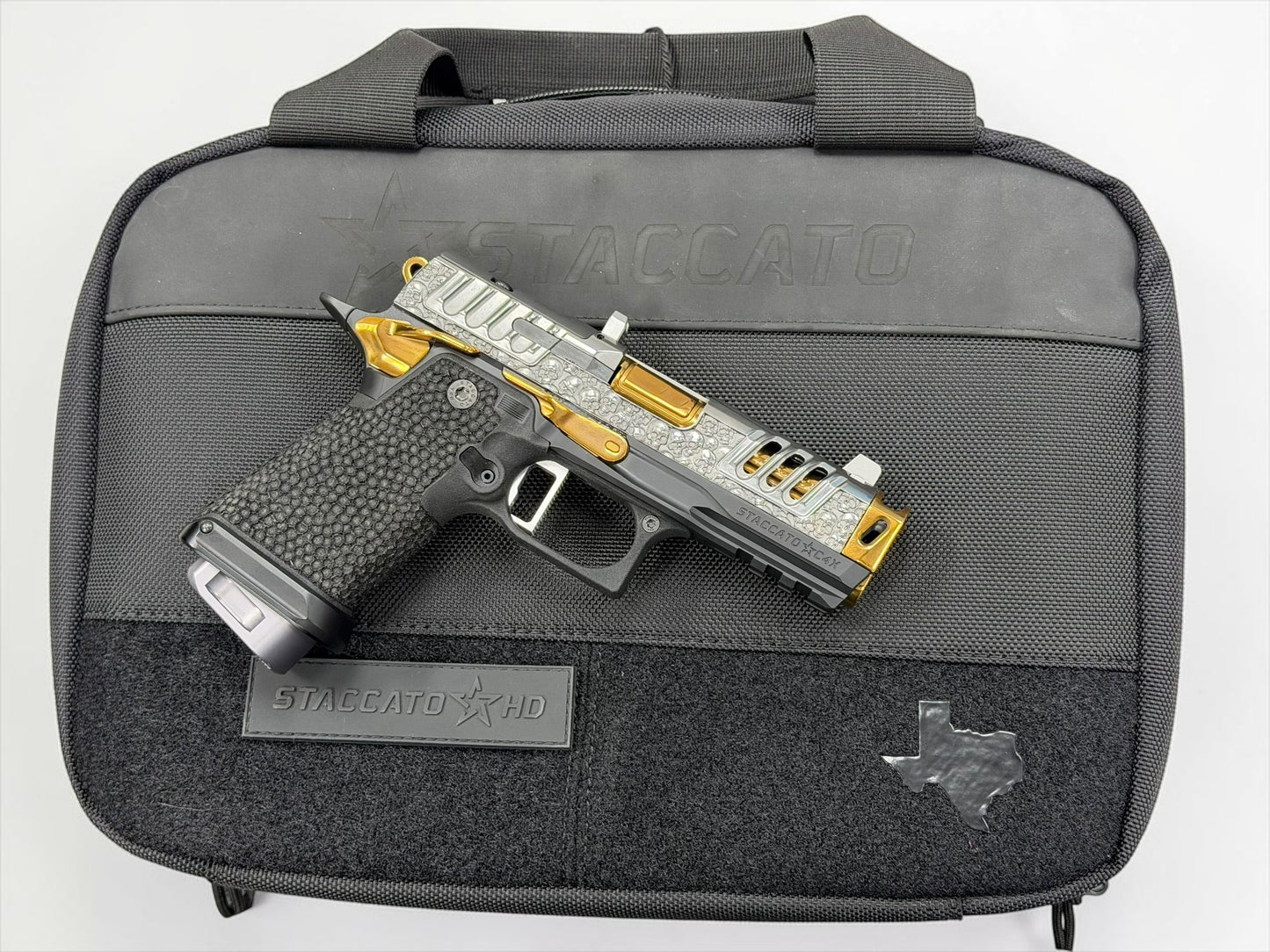 STACCATO CUSTOM C4X “VITA FINITA” PORTED COMP INFINITI TRIGGER PREMIUM PACK (PRE OWNED)