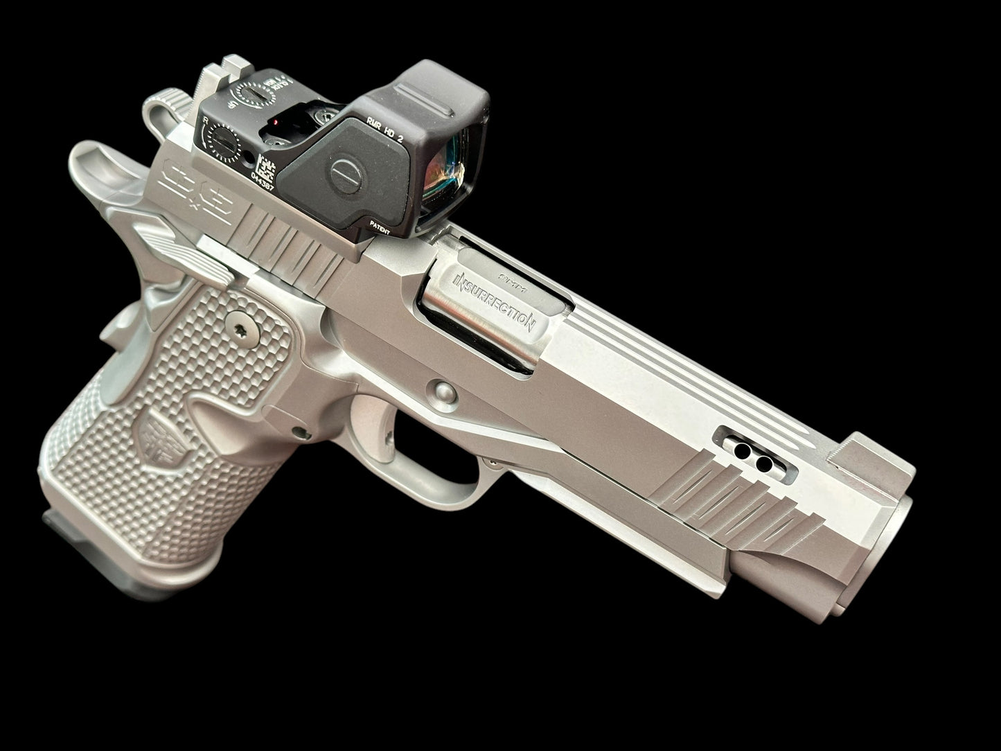 CABOT 1911 DOUBLE STACK INSURRECTION PORTED 4.25” SS WITH TRIJICON RMR HD 9MM