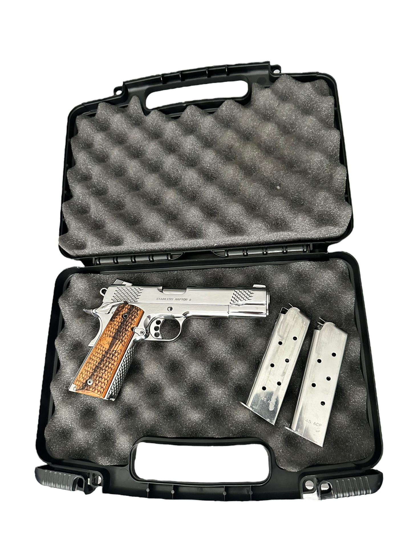 Kimber 1911 Stainless Raptor II .45 acp high polished mirror finish (pre-owned)