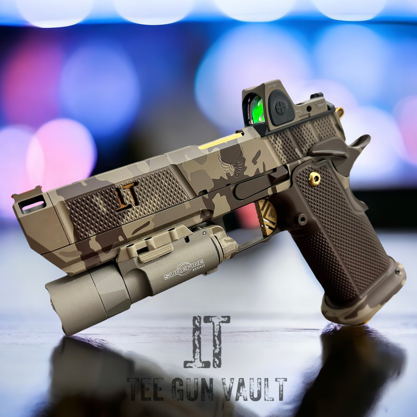 (PRE-ORDER) PHOENIX TRINITY “DESERT PRO” ELITE LIMITED EDITION 2011 9MM (OPTIC & LIGHT NOT INCLUDED)