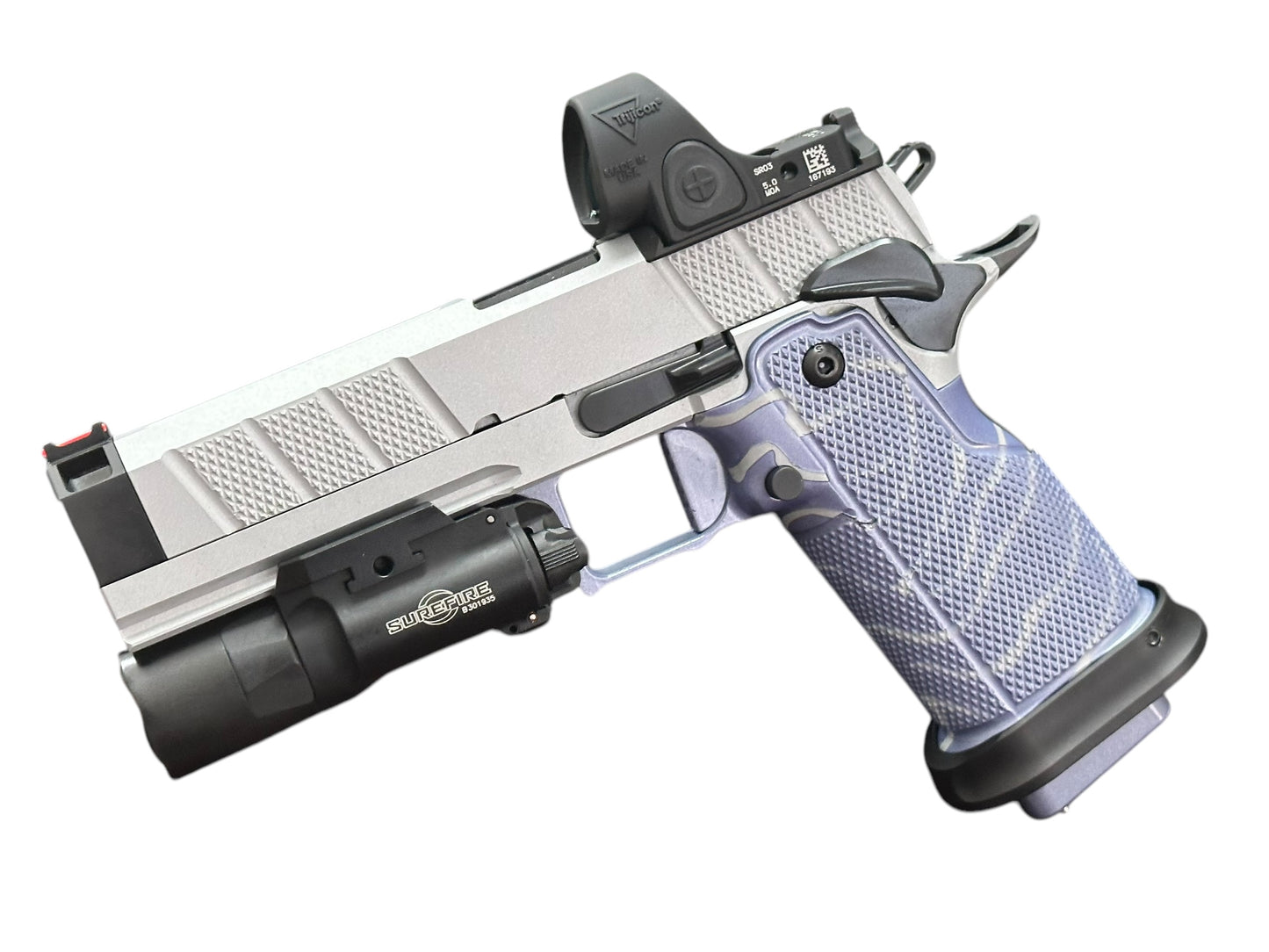 PHOENIX TRINITY H SERIES H PRO DOUBLE STACK 9MM EVO GRIPS WITH SRO AND X300