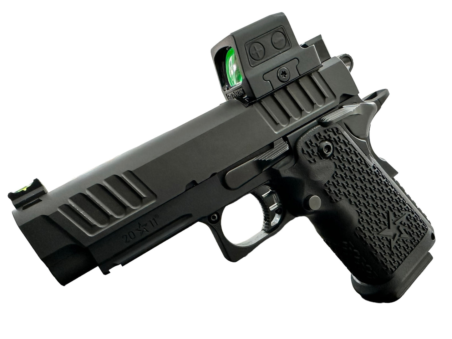 STACCATO C2 2011 CARRY IN ORIGINAL CASE WITH 2 MAGS WITH HOLOSUN 509T