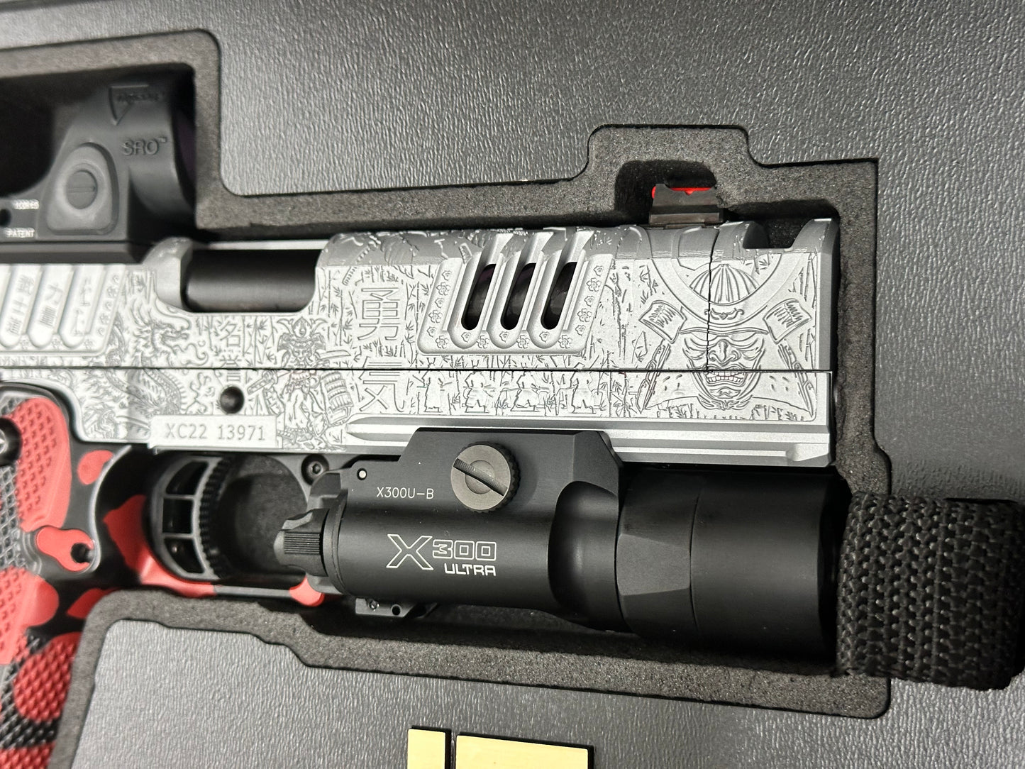 STACCATO CUSTOM XC “THE IMMORTALS” ENGRAVED WITH PT PRO GRIPS SRO AND X300