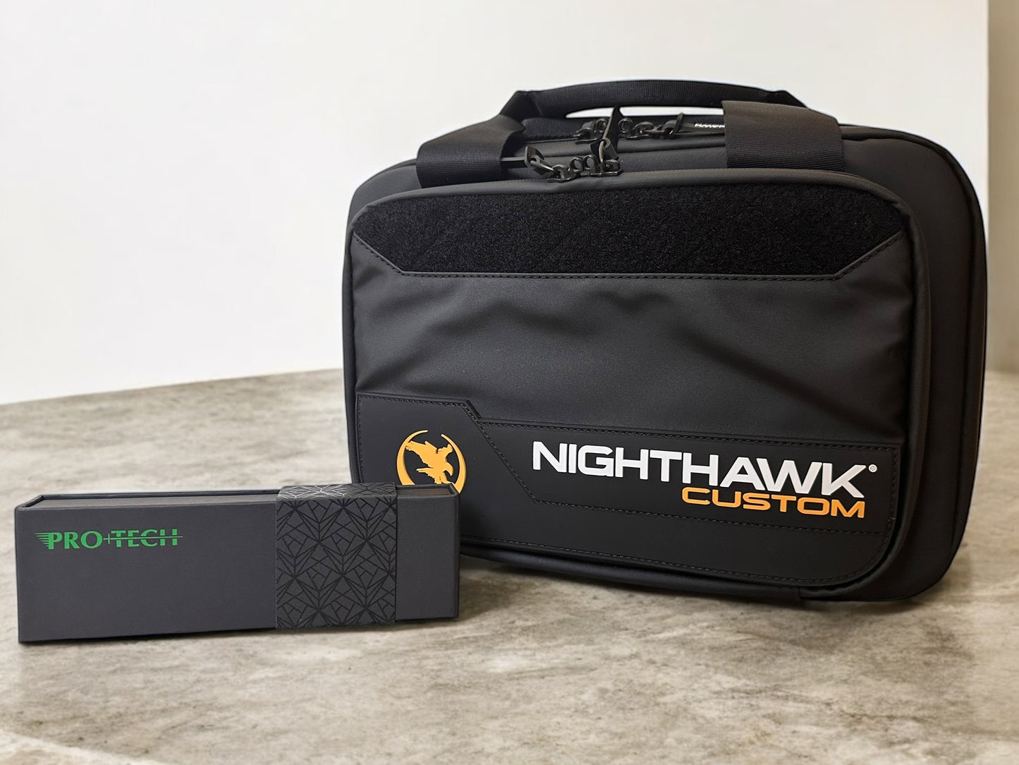 NIGHTHAWK CUSTOM AGENT 2 COMMANDER OPTIC READY RECON ROSE GOLD FINISH .45ACP PRO TECH KNIFE