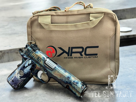 KINGS RIVER CUSTOM 1911 FCC LEVEL II FULL COLOR CASE HARDENED .45 ACP