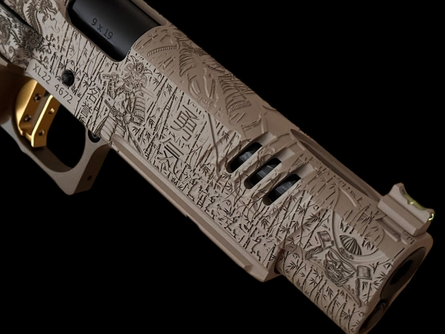 STACCATO CUSTOM XL “IMMORTALS” THEME WITH ATLAS METAL GRIPS ACRO P2 & MODLITE